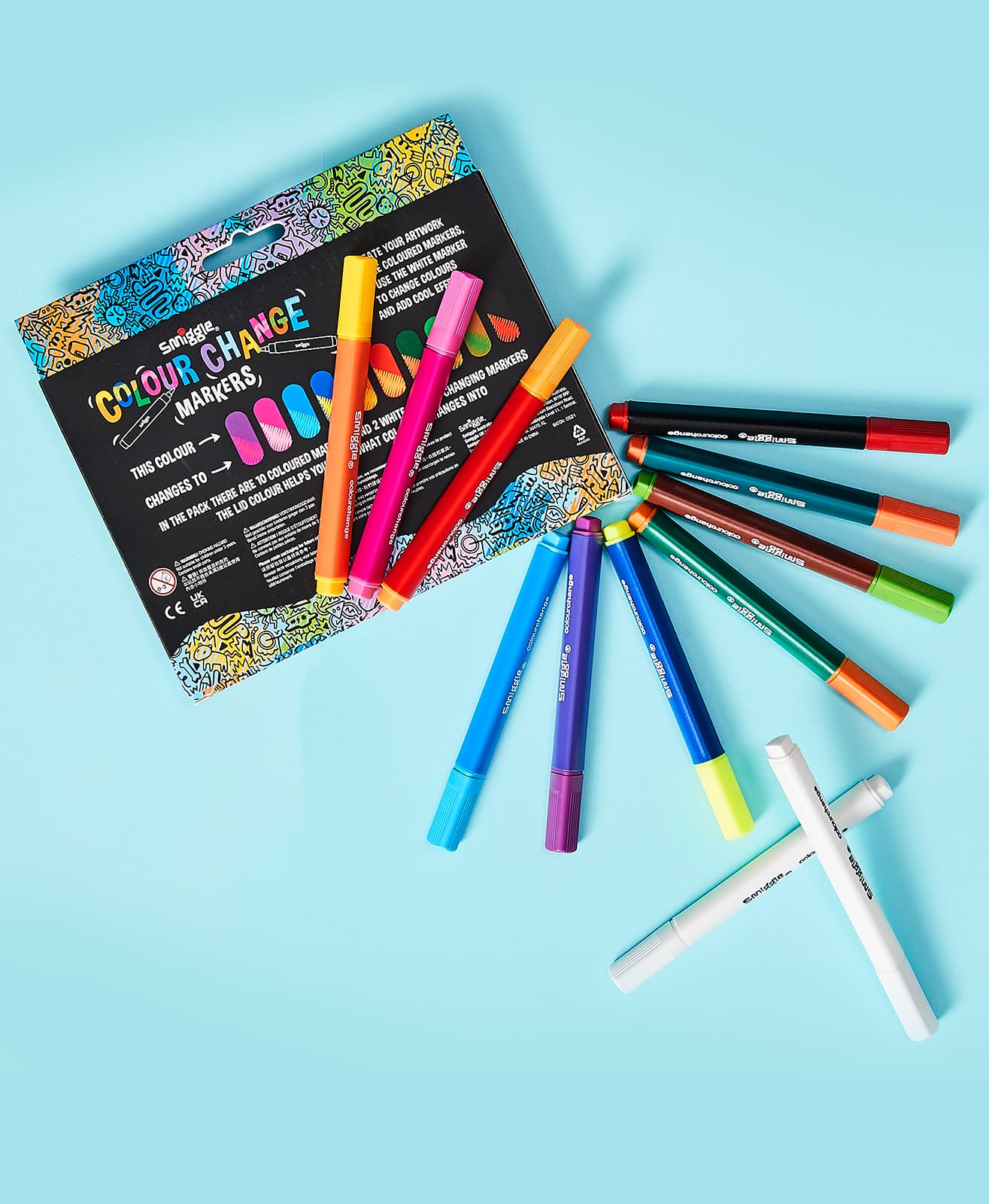 Coloured Markers Pack