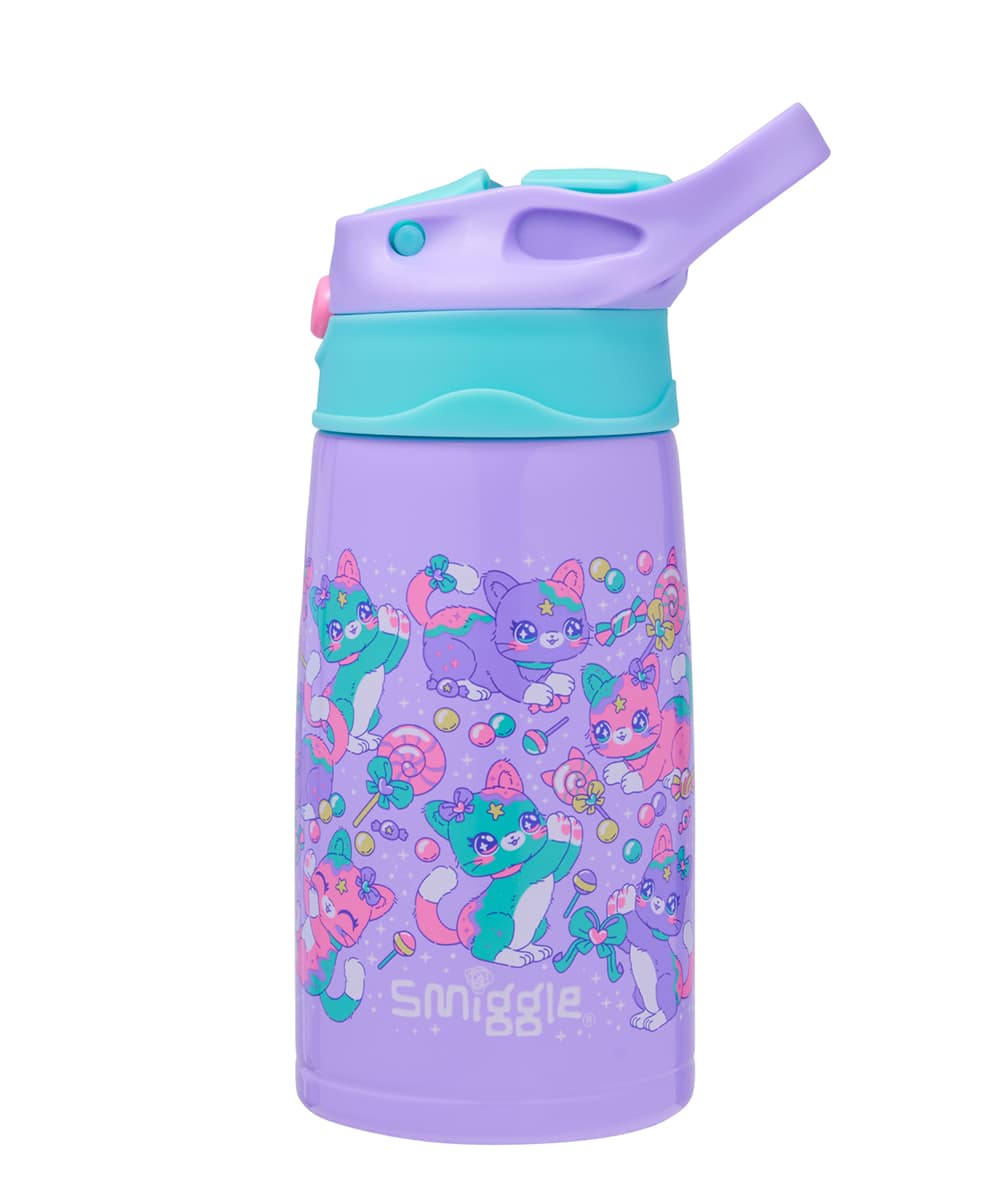 Junior Stainless Steel Flip Drink Bottle