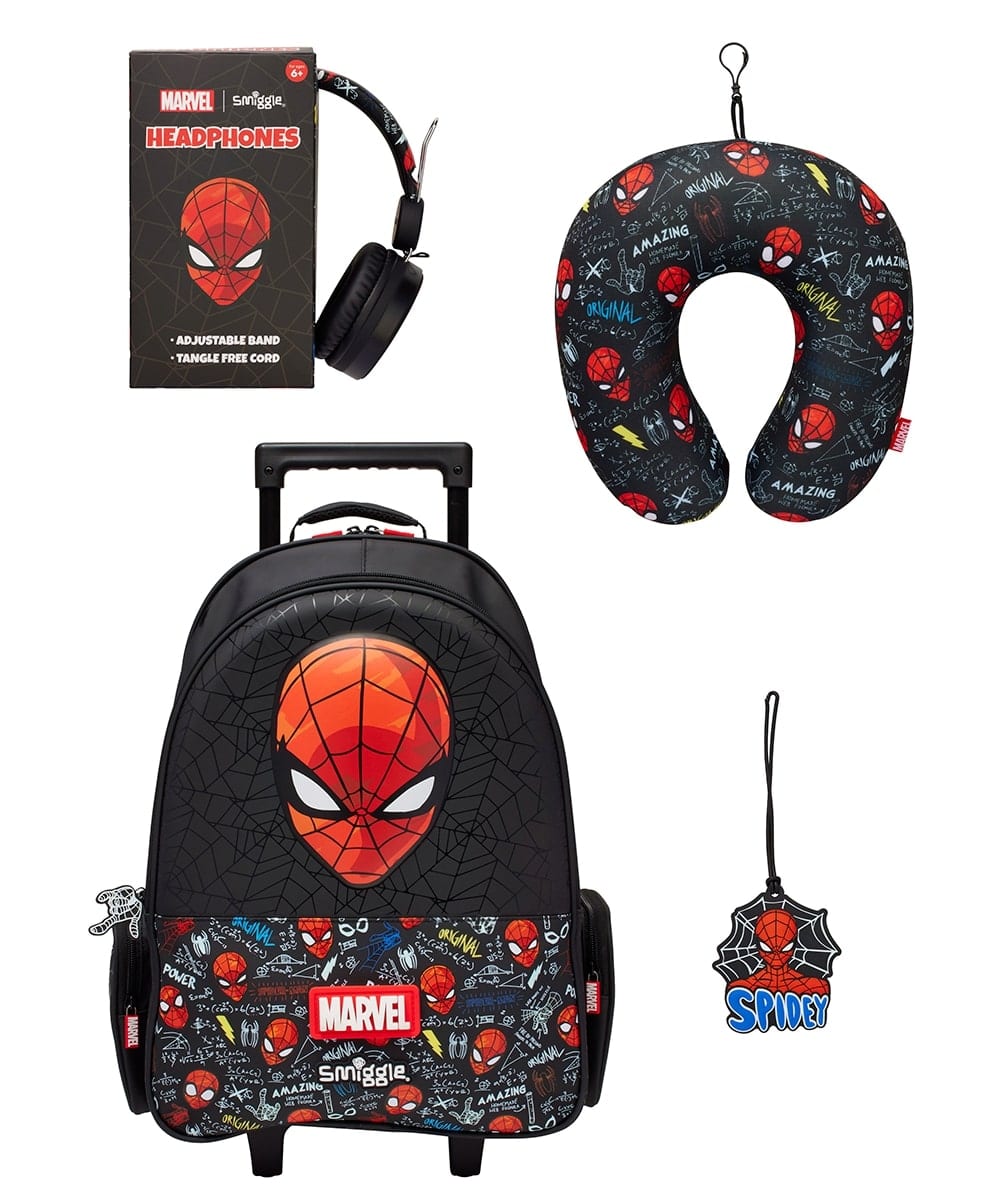 Spider-Man 4-Piece Travel Bundle