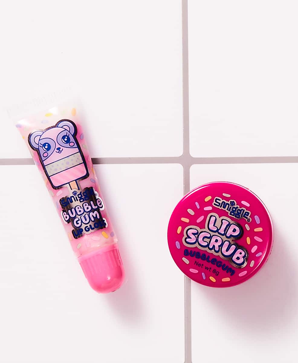 Lip Gloss And Lip Scrub Gift Set