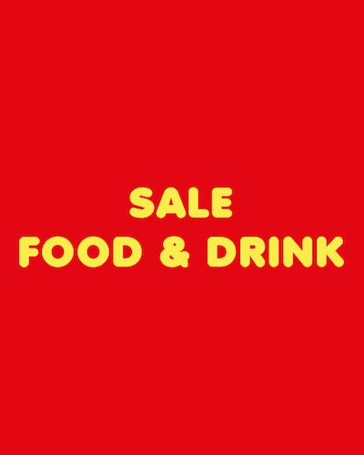 Sale Food & Drink