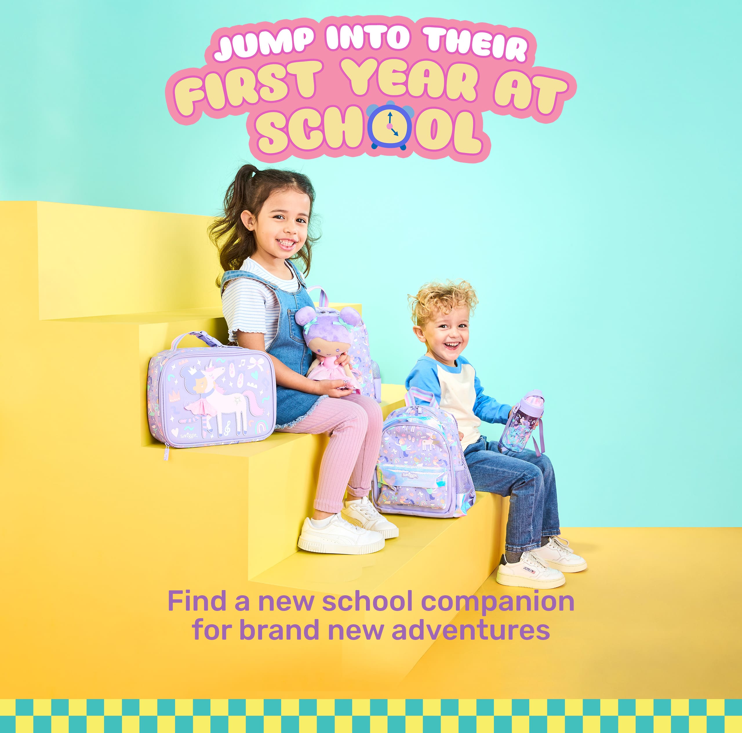 Jump into their first year at school