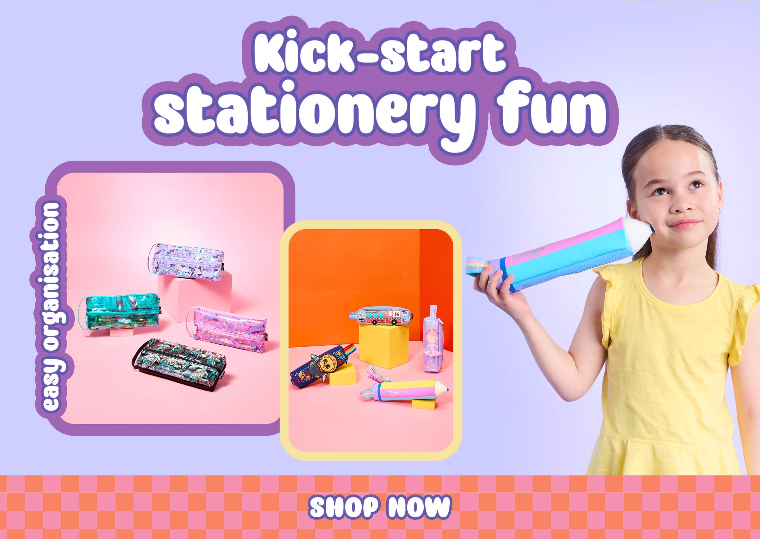 Kick-start stationery fun