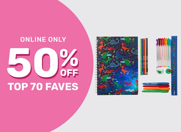 50% Off Top 70 Faves