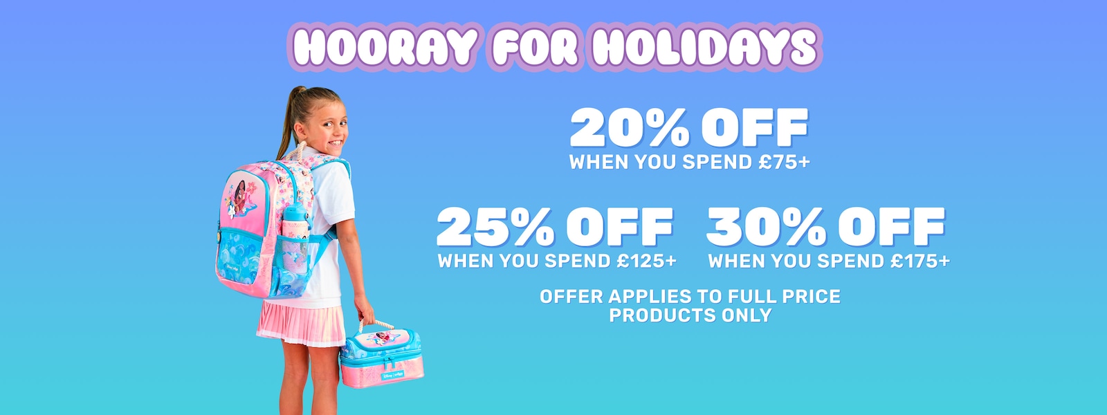 Hooray for Holidays - Tiered Spend & Save