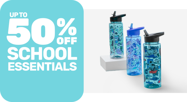 Up to 50% Off School Essentials