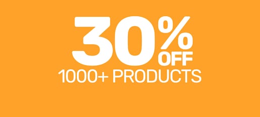 30% Off 1000+ Products