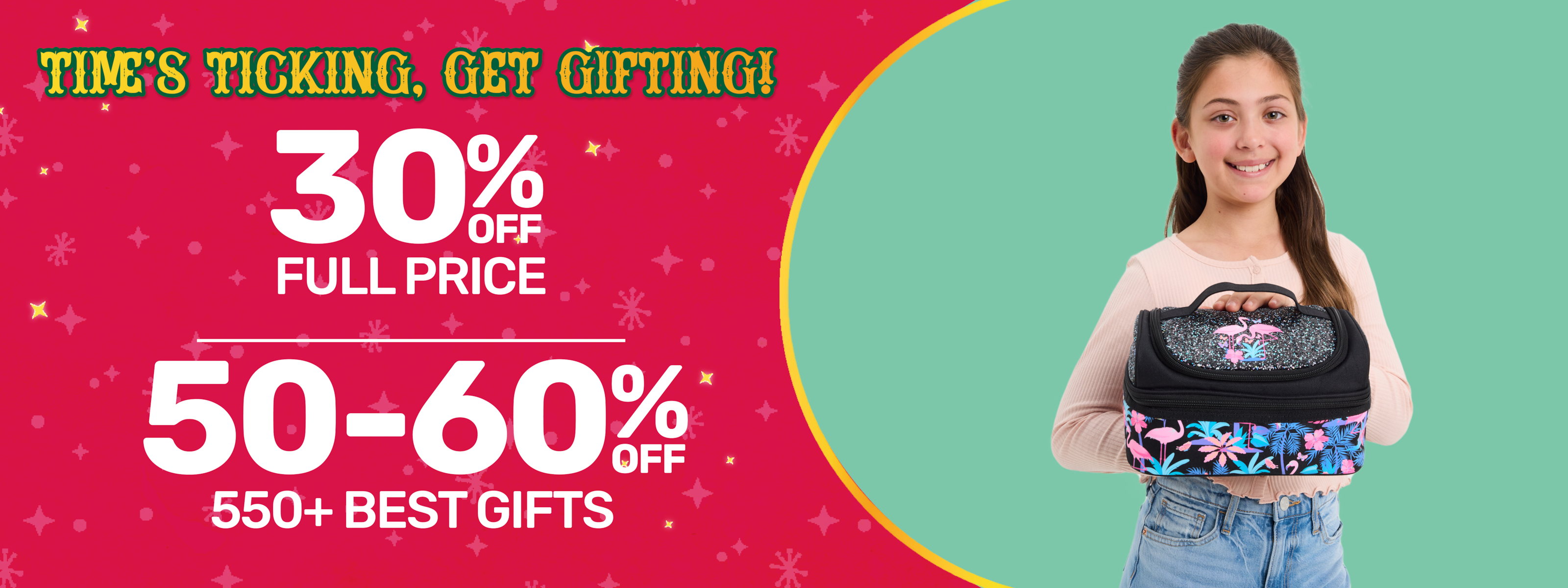 Time's Ticking Get Gifting!