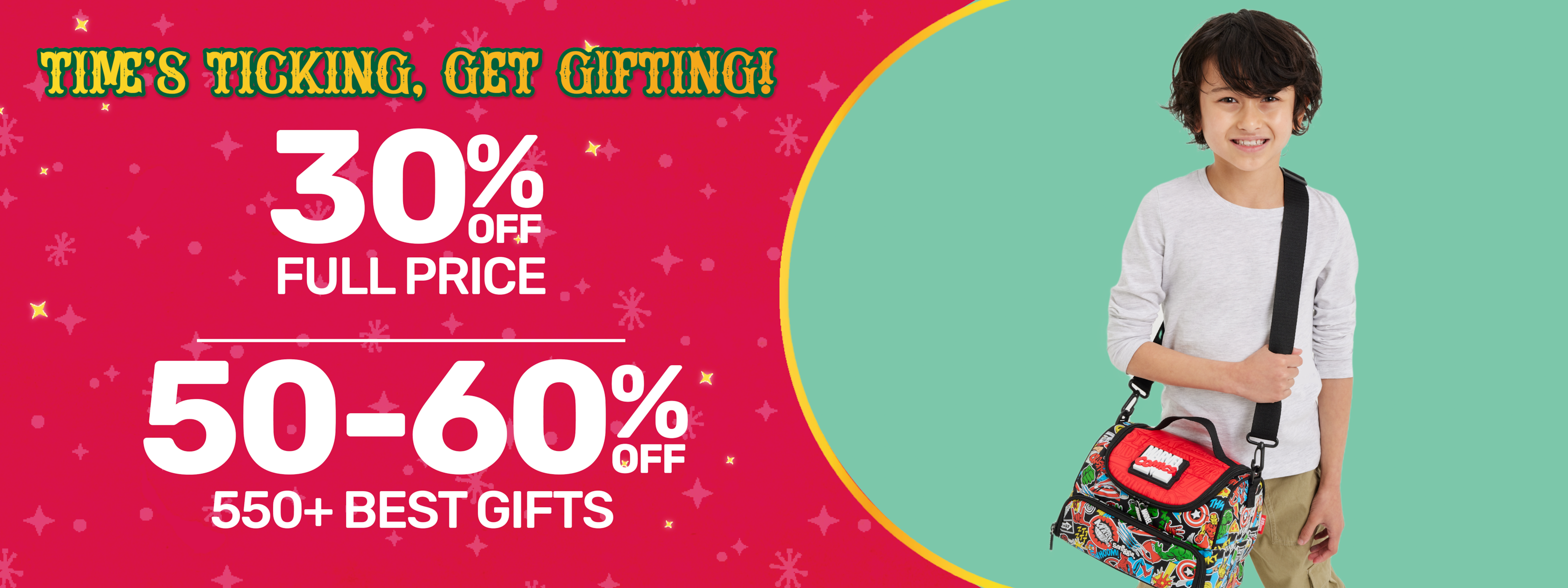 Time's Ticking Get Gifting!