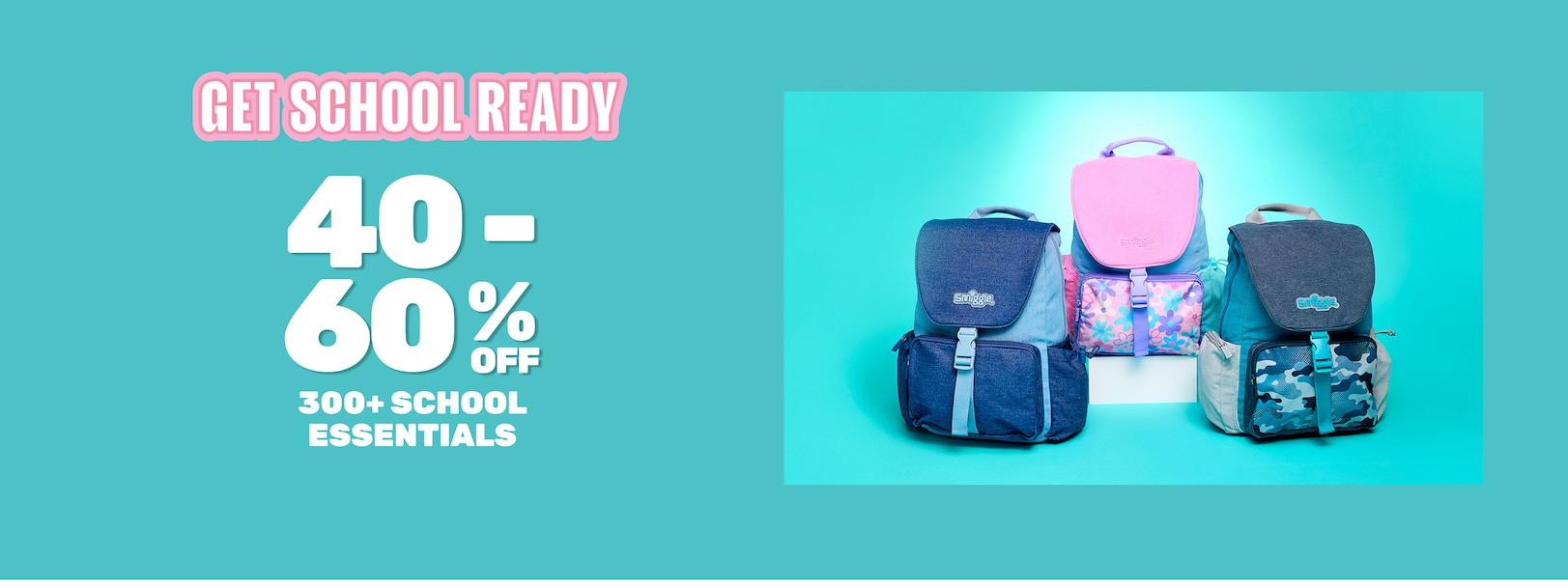40-60% Off 300+ School Essentials