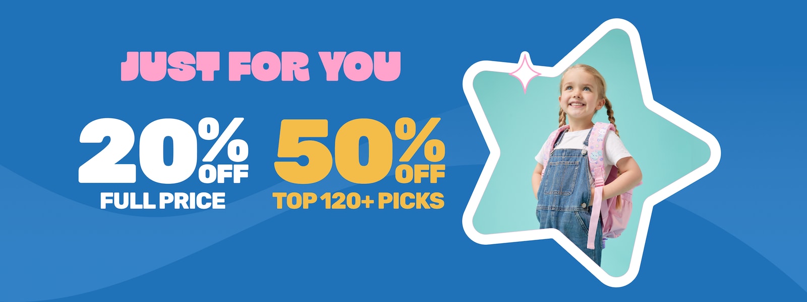 20% Off Full Price | 50% Off 120+ Top Picks