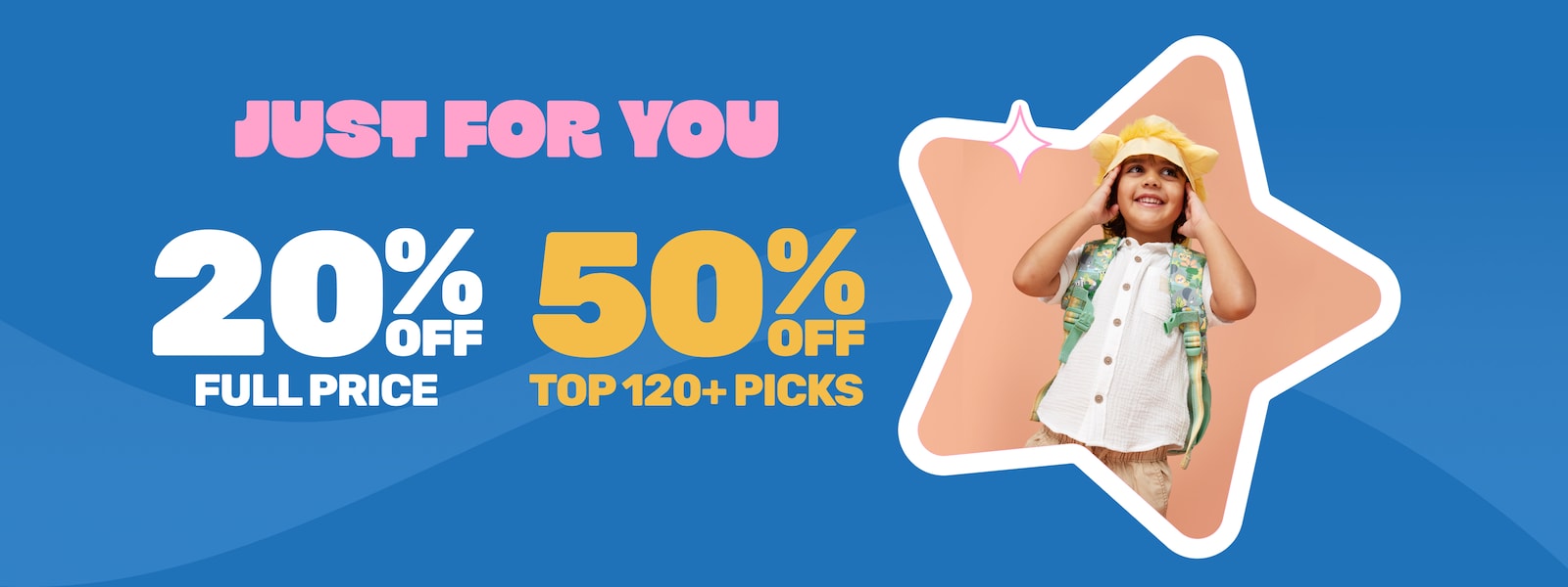 20% Off Full Price | 50% Off 120+ Top Picks