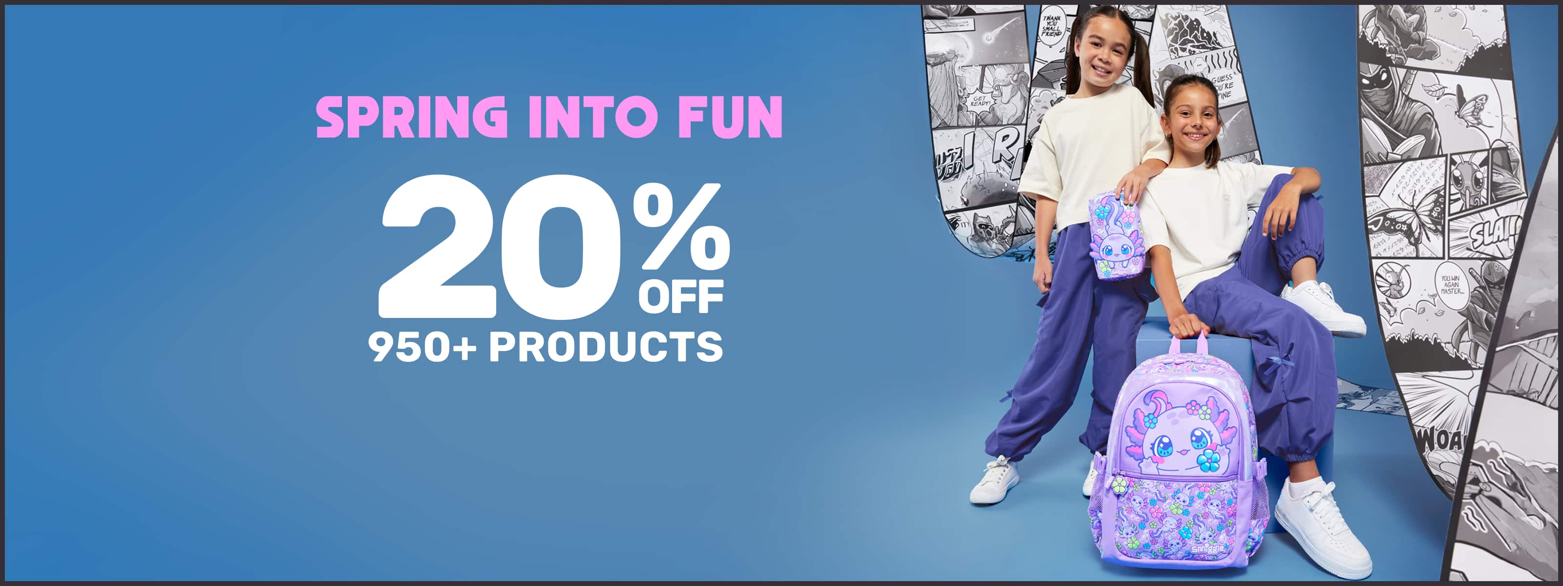 20% off 950+ Products