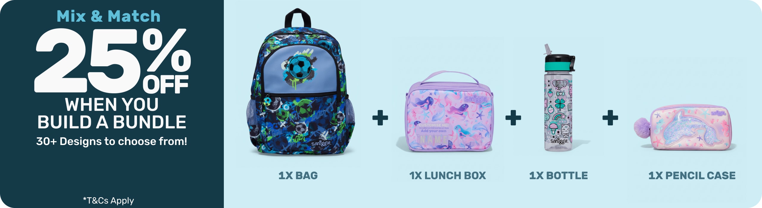 Mix & Match 25% Off When You Build A Bundle