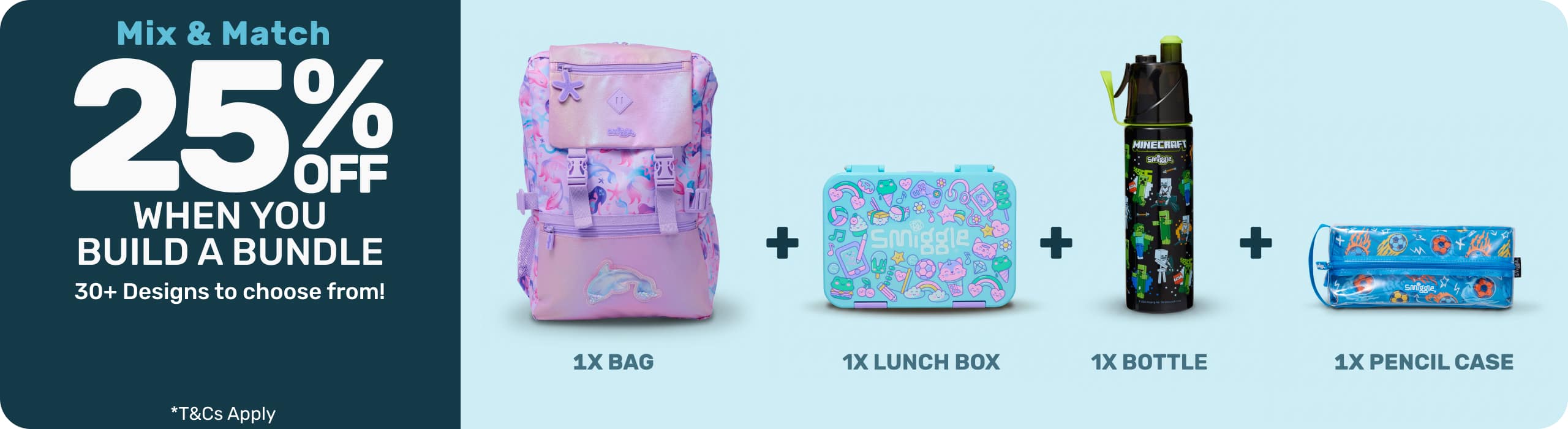 Mix & Match 25% Off When You Build A Bundle