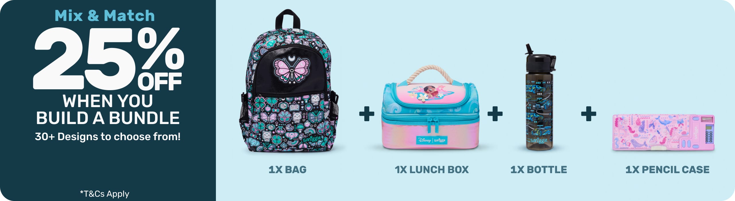 Mix & Match 25% Off When You Build A Bundle