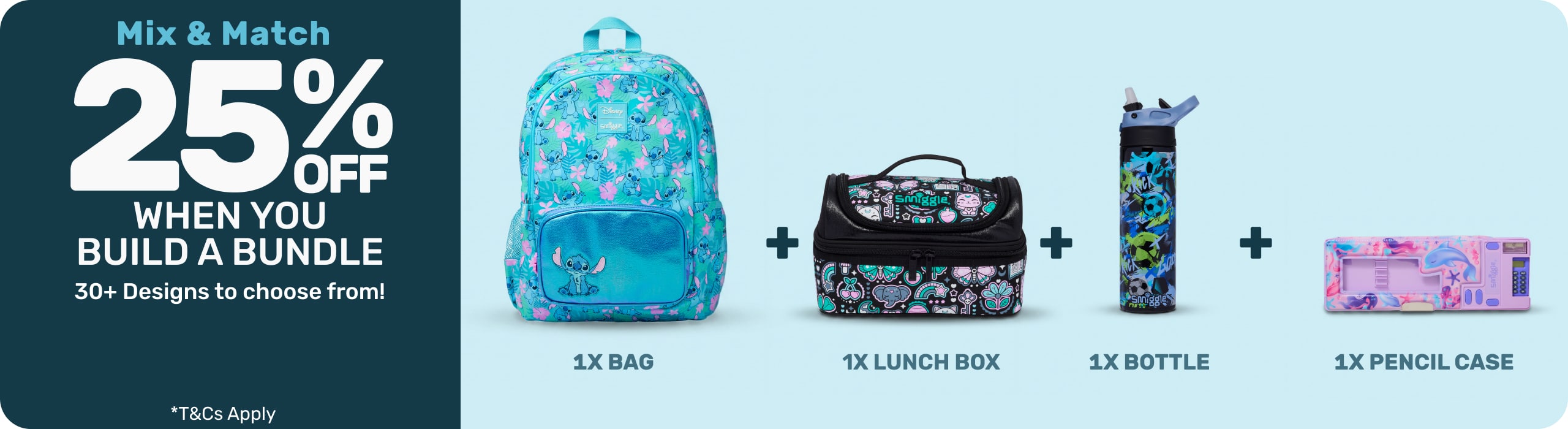 Mix & Match 25% Off When You Build A Bundle