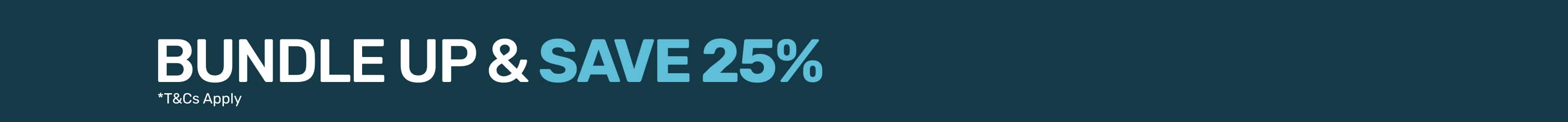Mix & Match 25% Off When You Build A Bundle