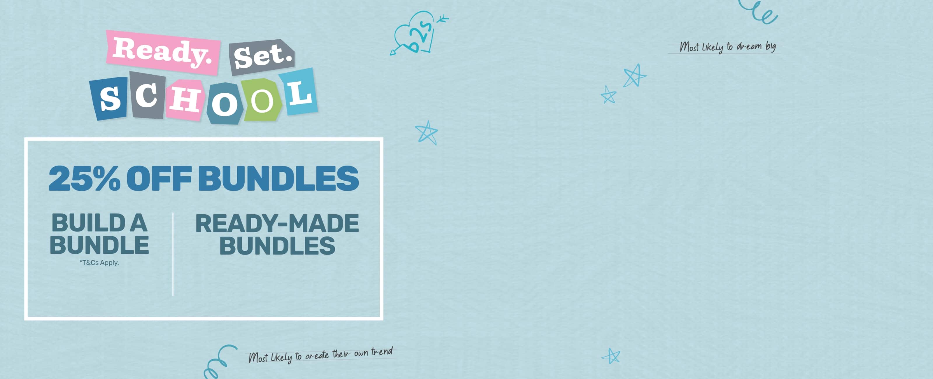 25% off bundles