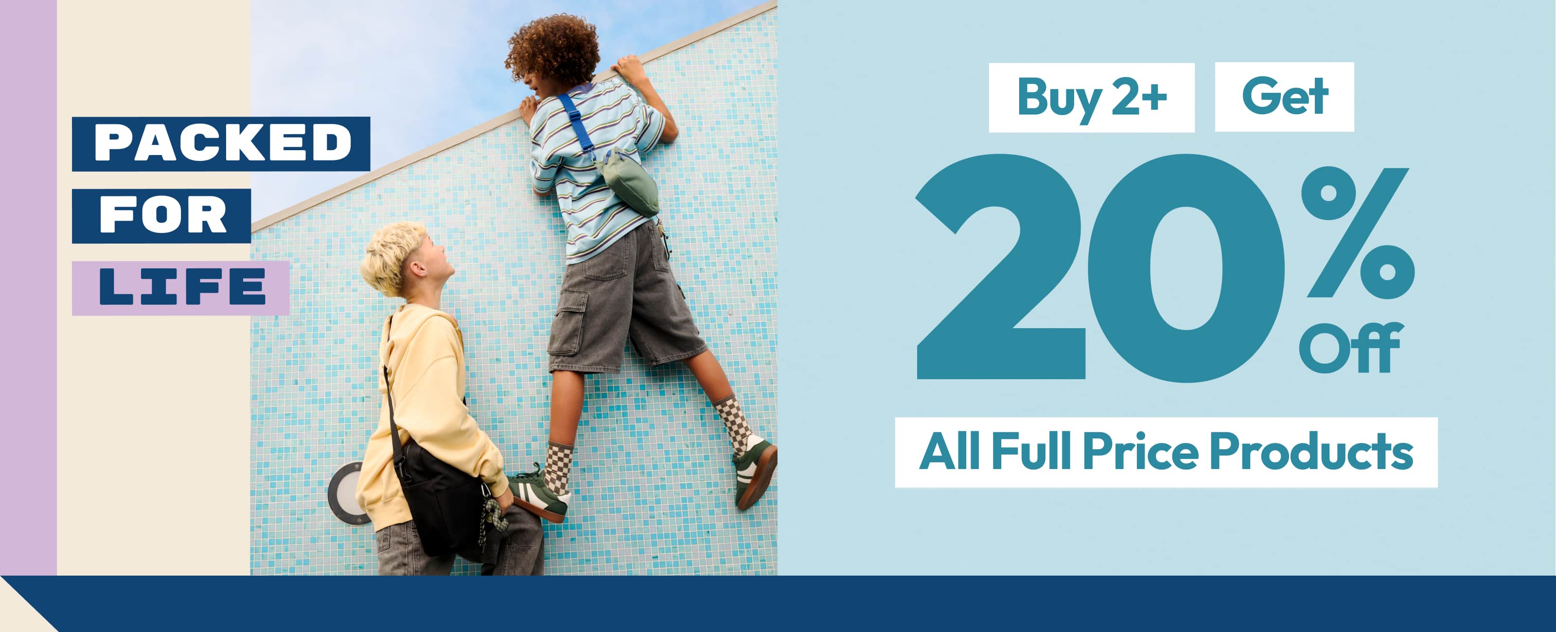 Buy 2+ Get 20% Off All Full Price Products
