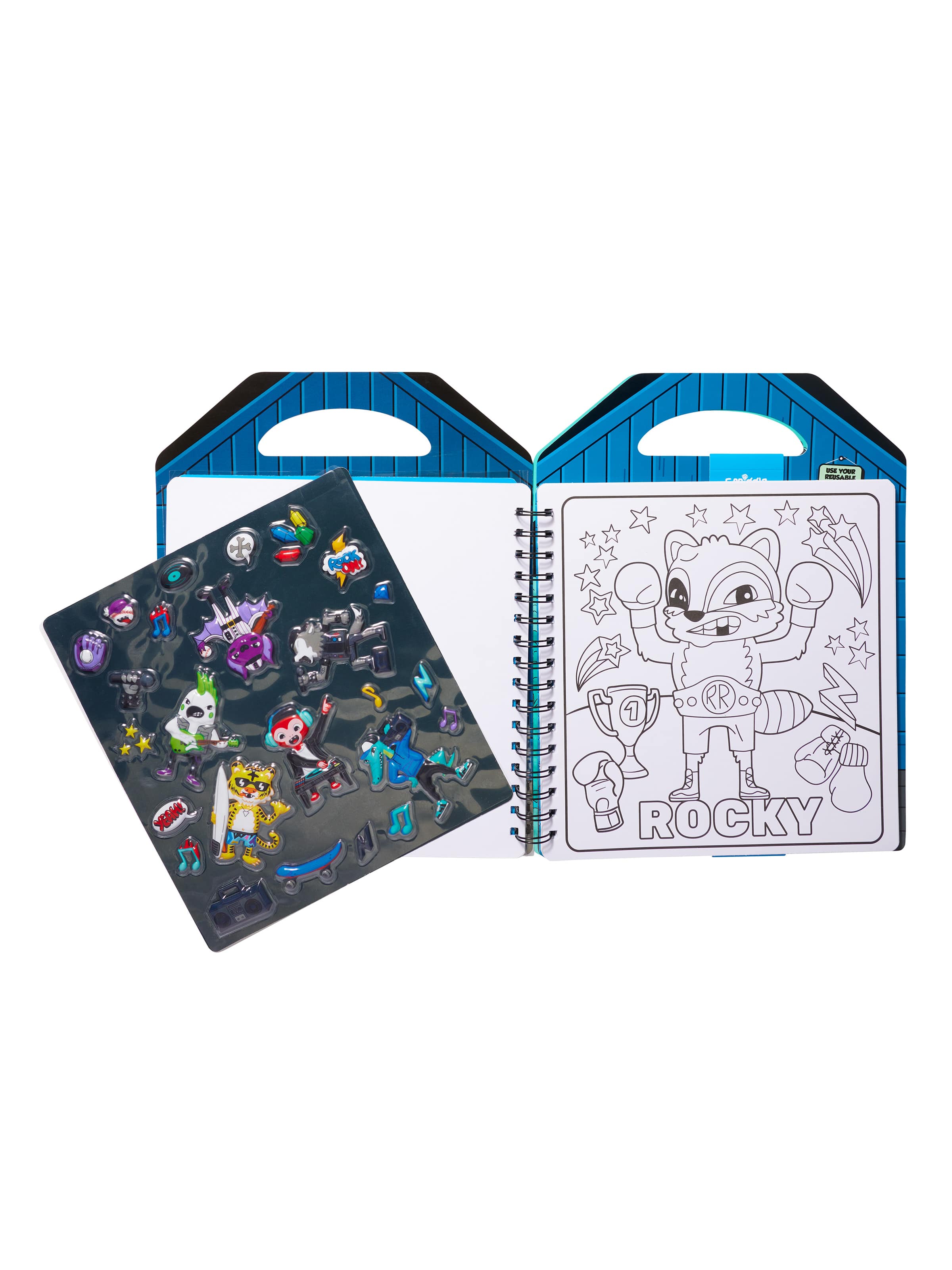 Image for Besties Colouring Book With Reusable Stickers from Smiggle