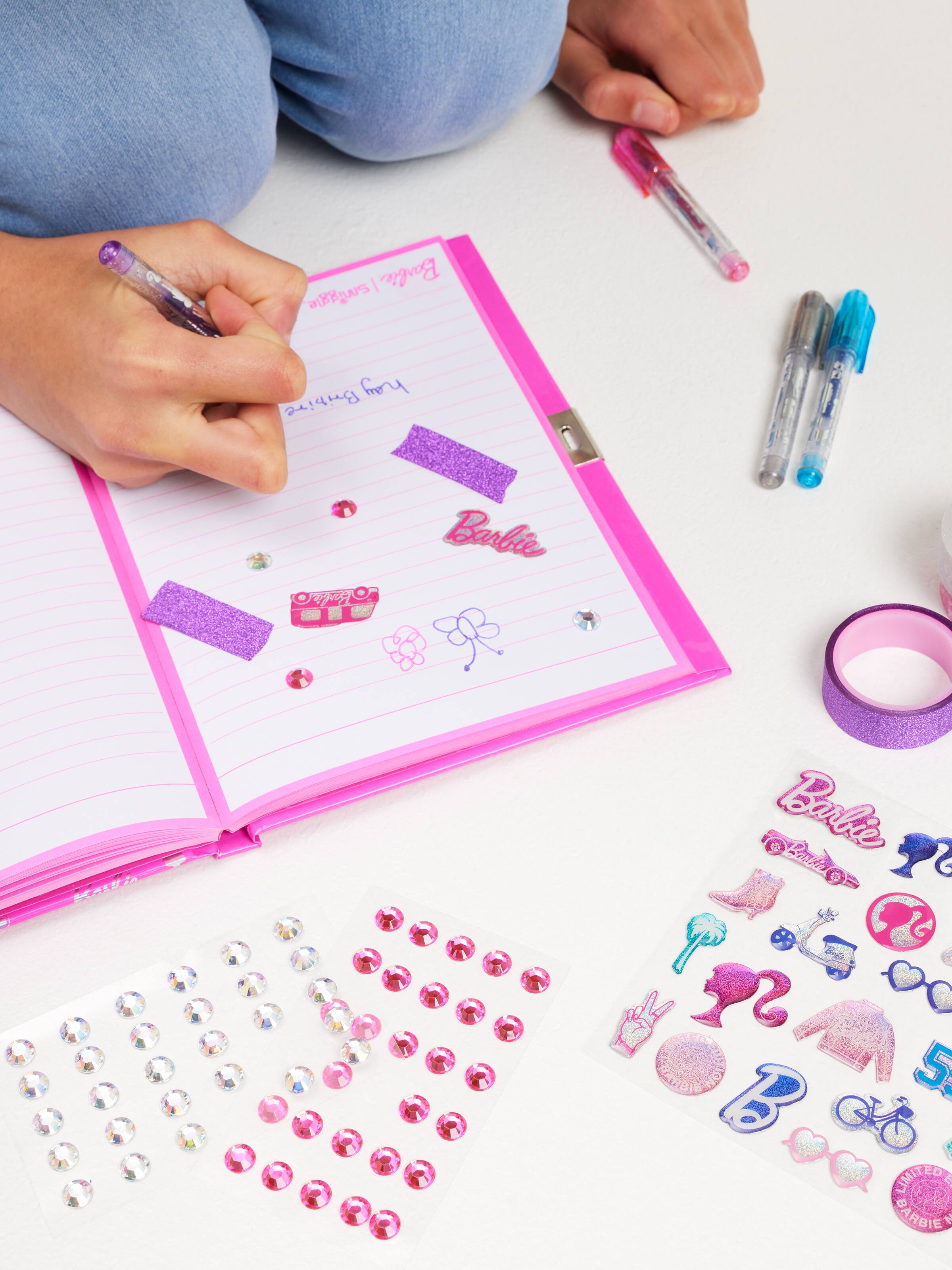 Barbie Diy Lockable Journal
