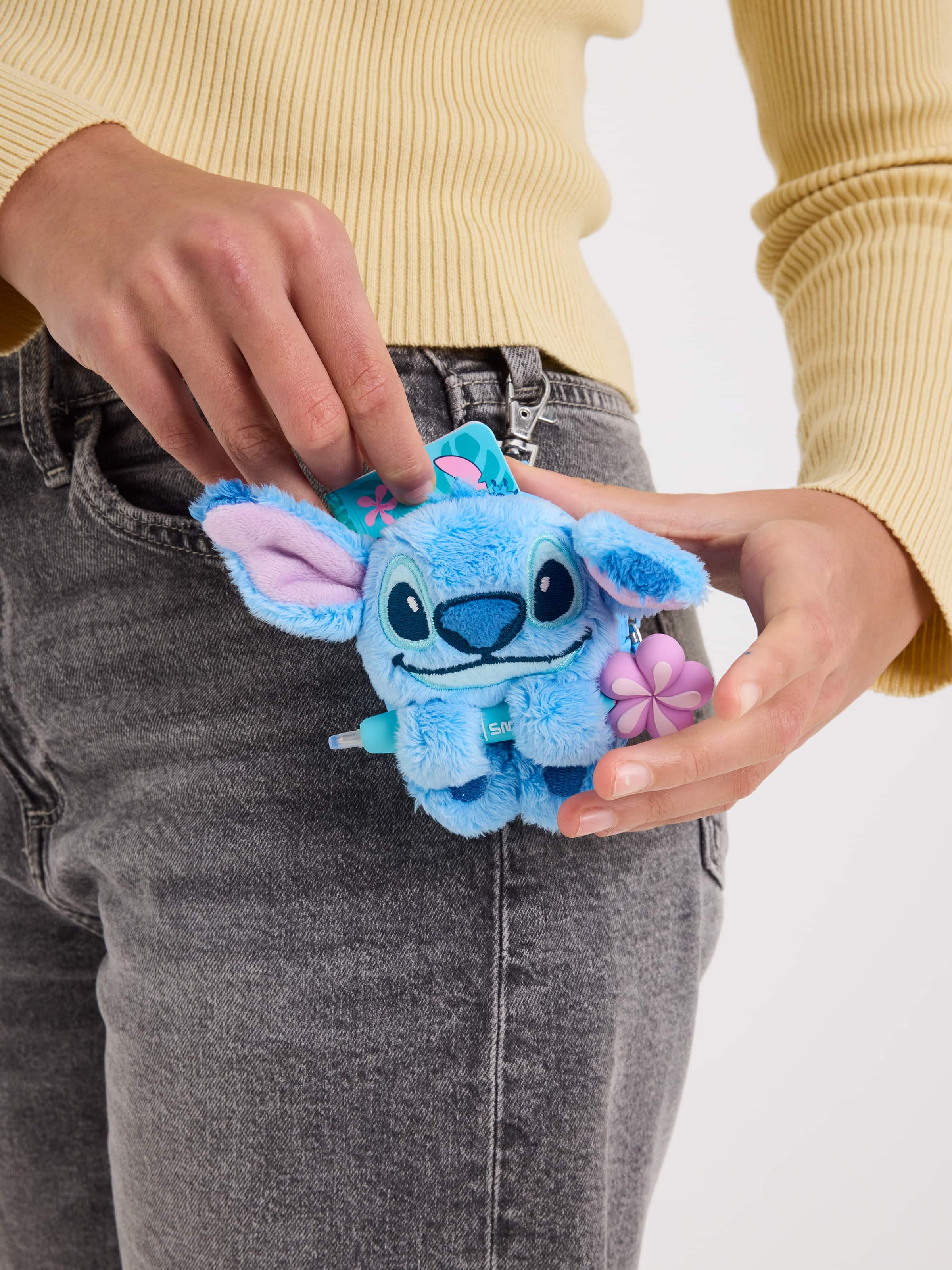 Stitch Mini Pen Pal Notepad Keyring