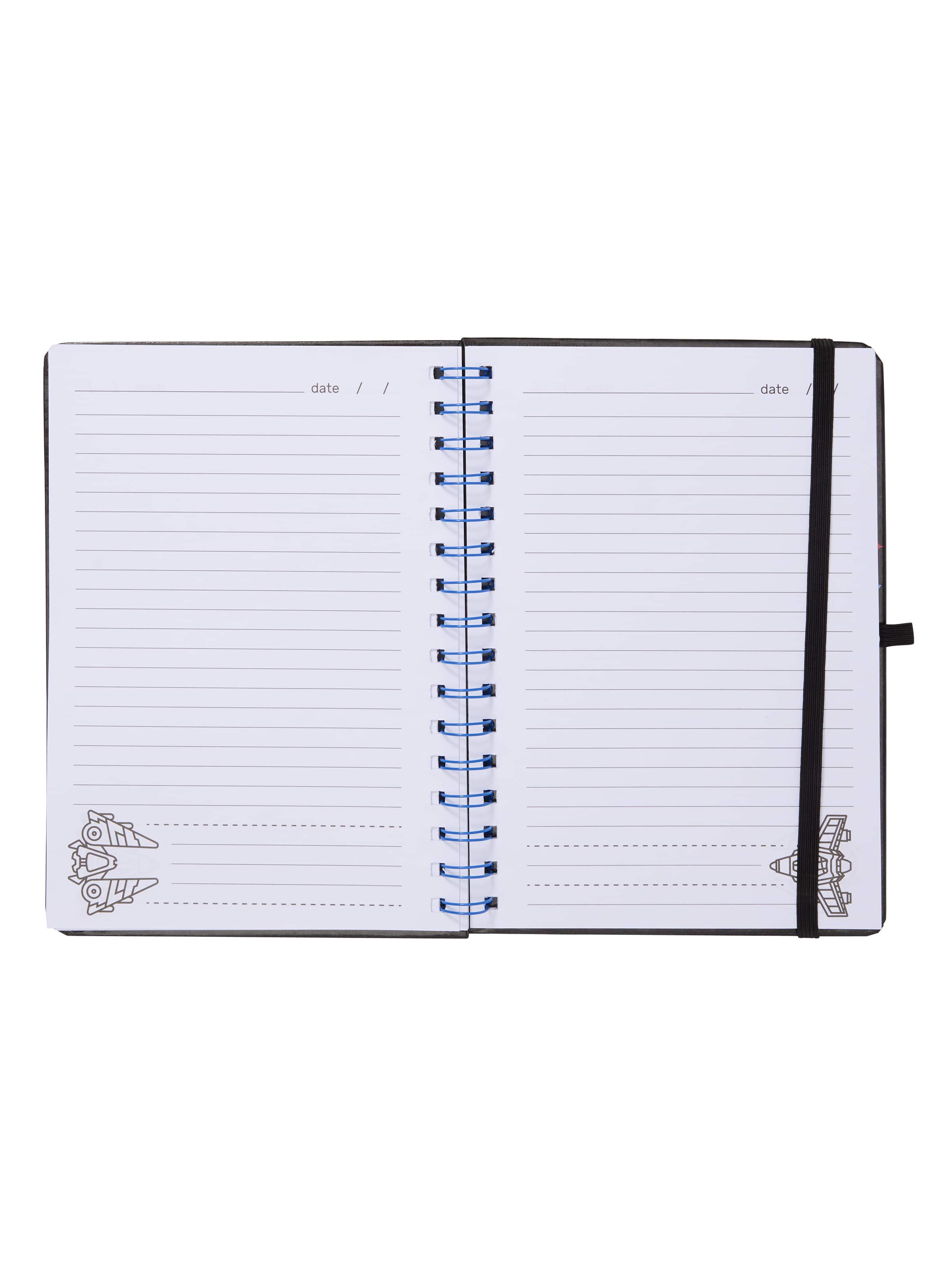 Rush A5 Spiral Notebook