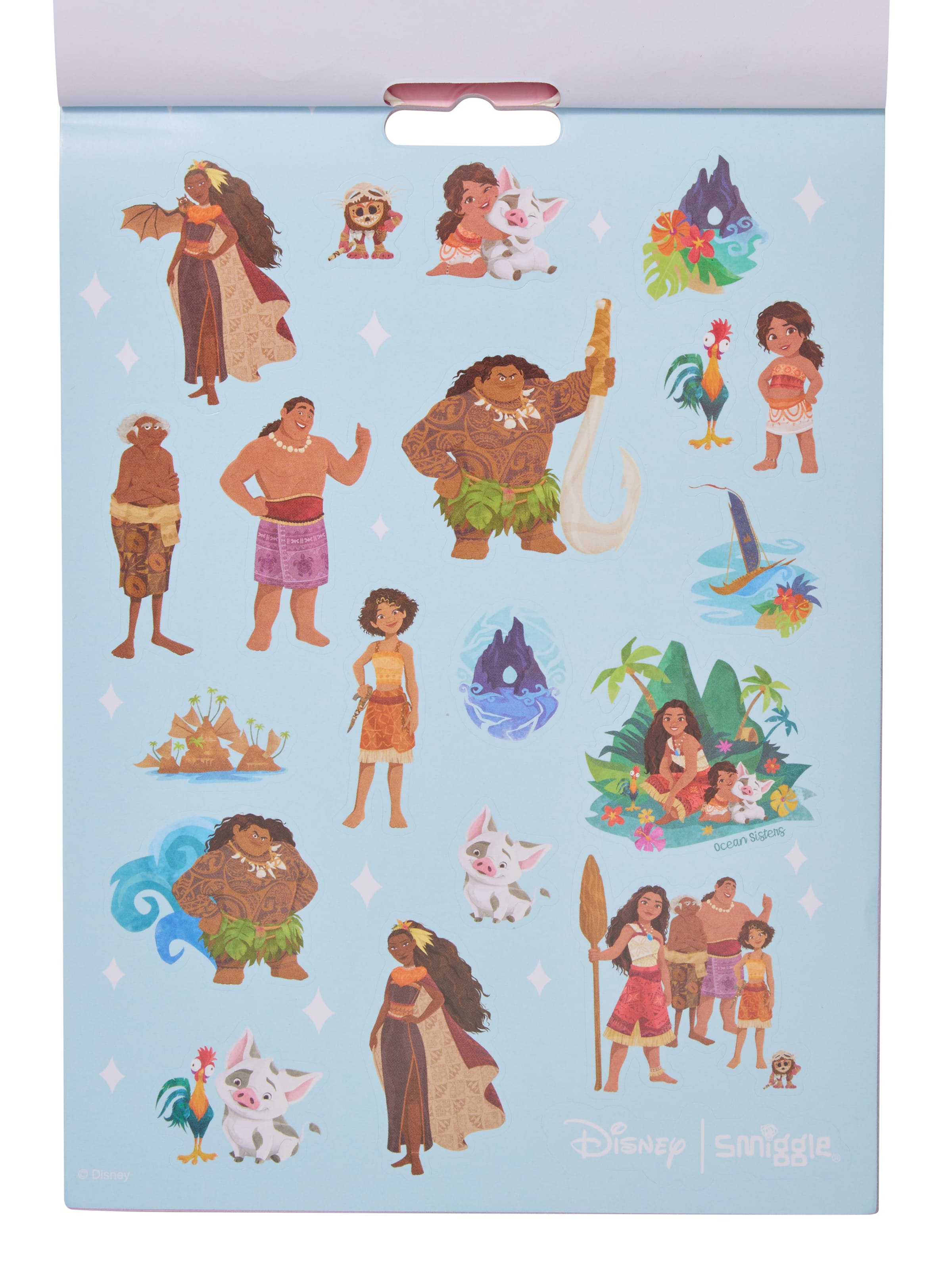 Moana Sticker Studio Book