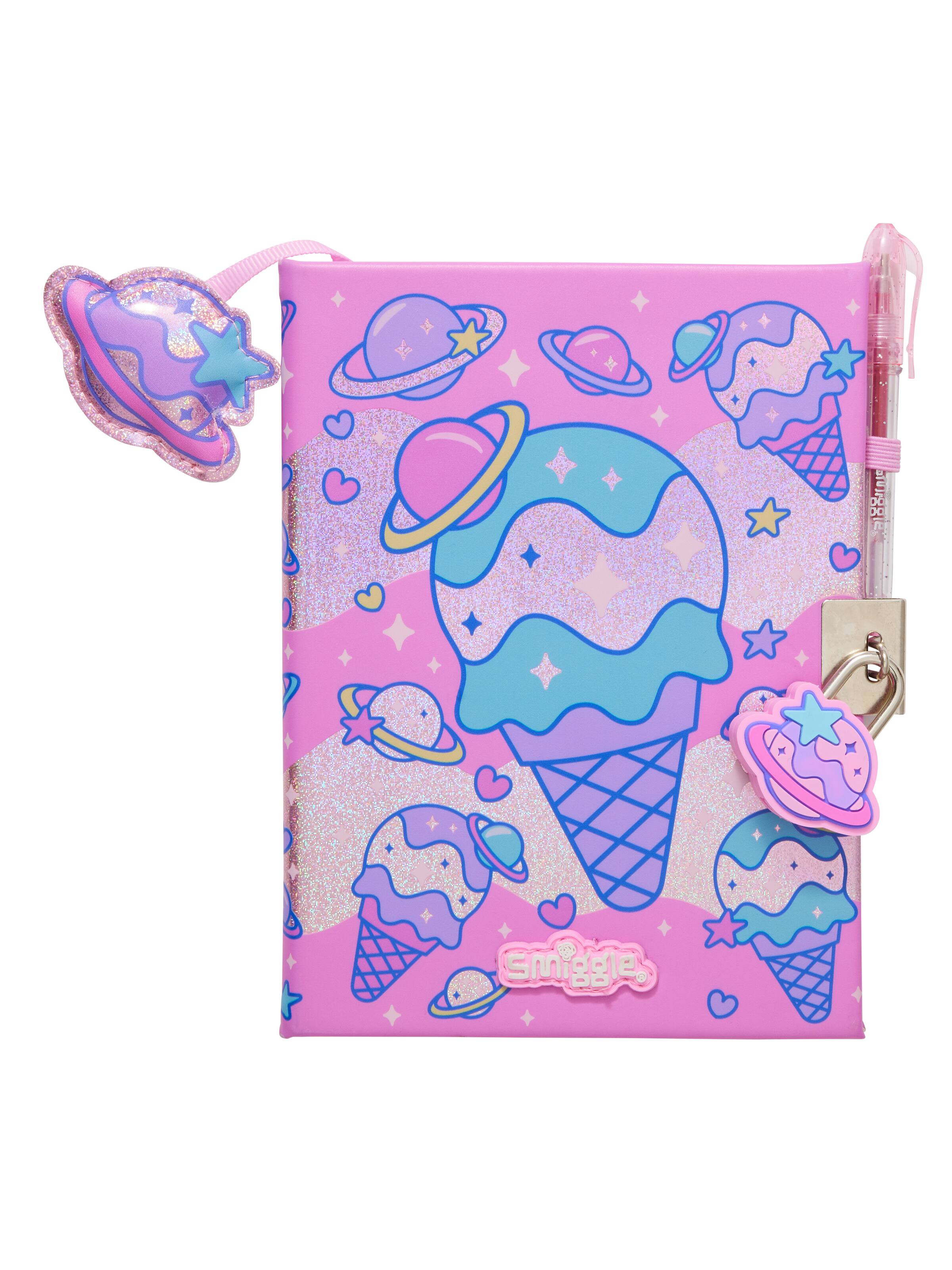Cosmic Treats Mini Lockable Notebook