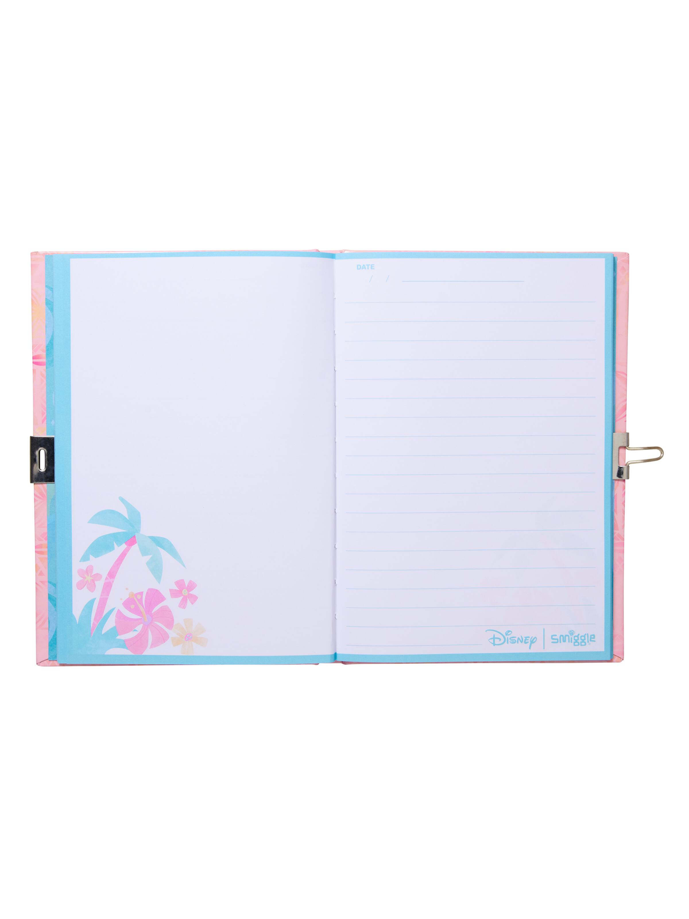 Moana A5 Lockable Notebook