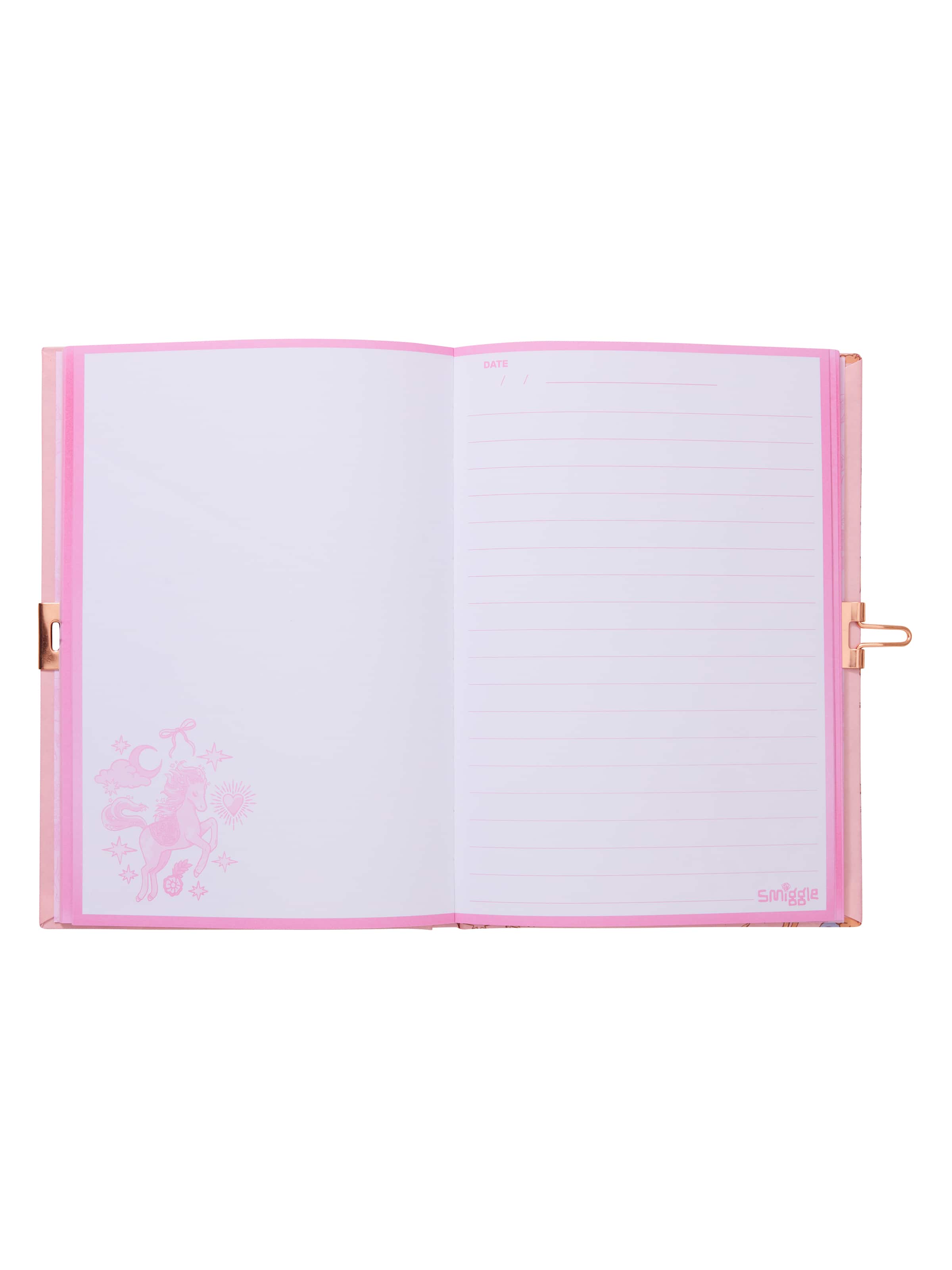 Wildflower A5 Lockable Notebook
