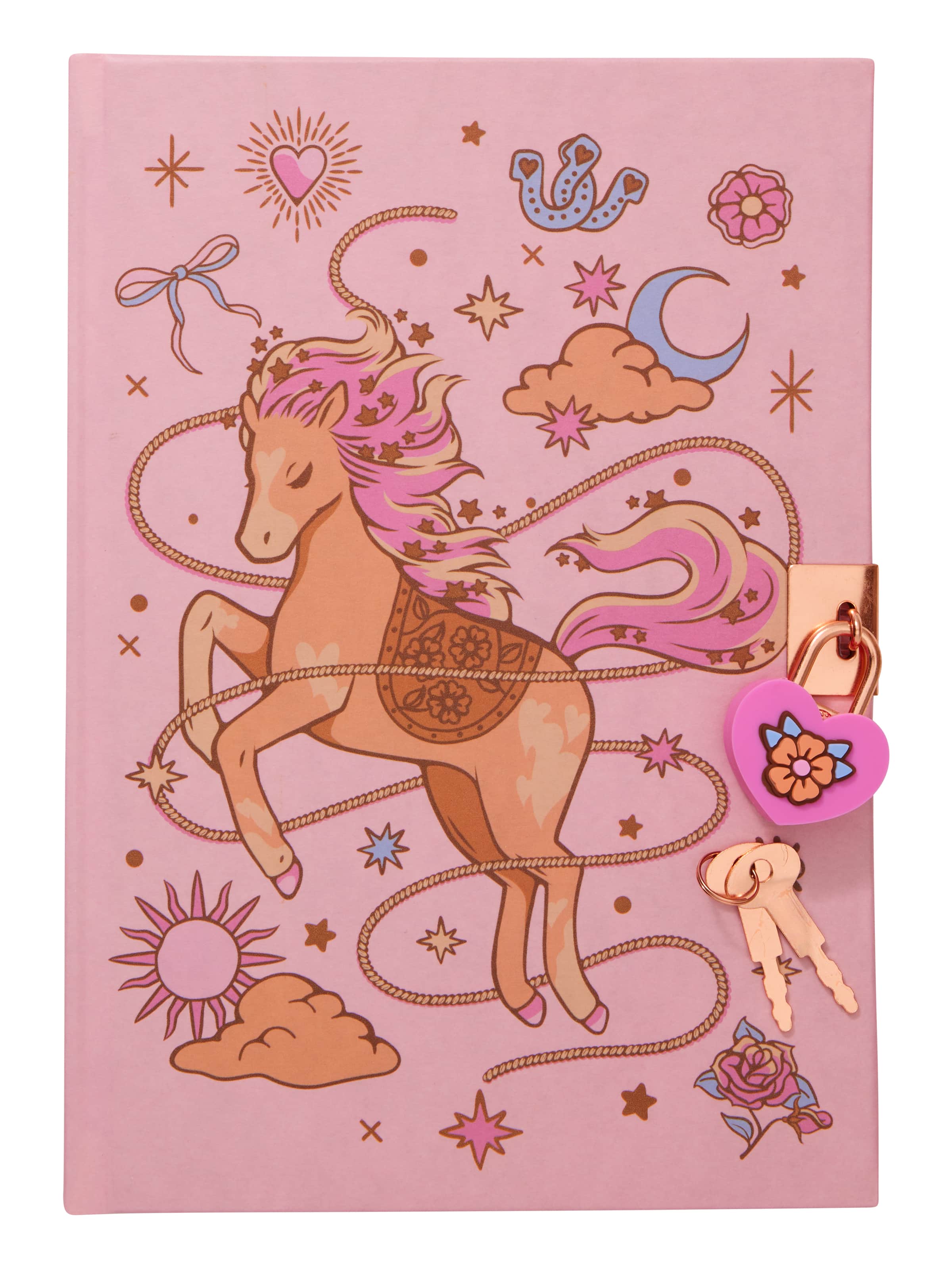 Wildflower A5 Lockable Notebook