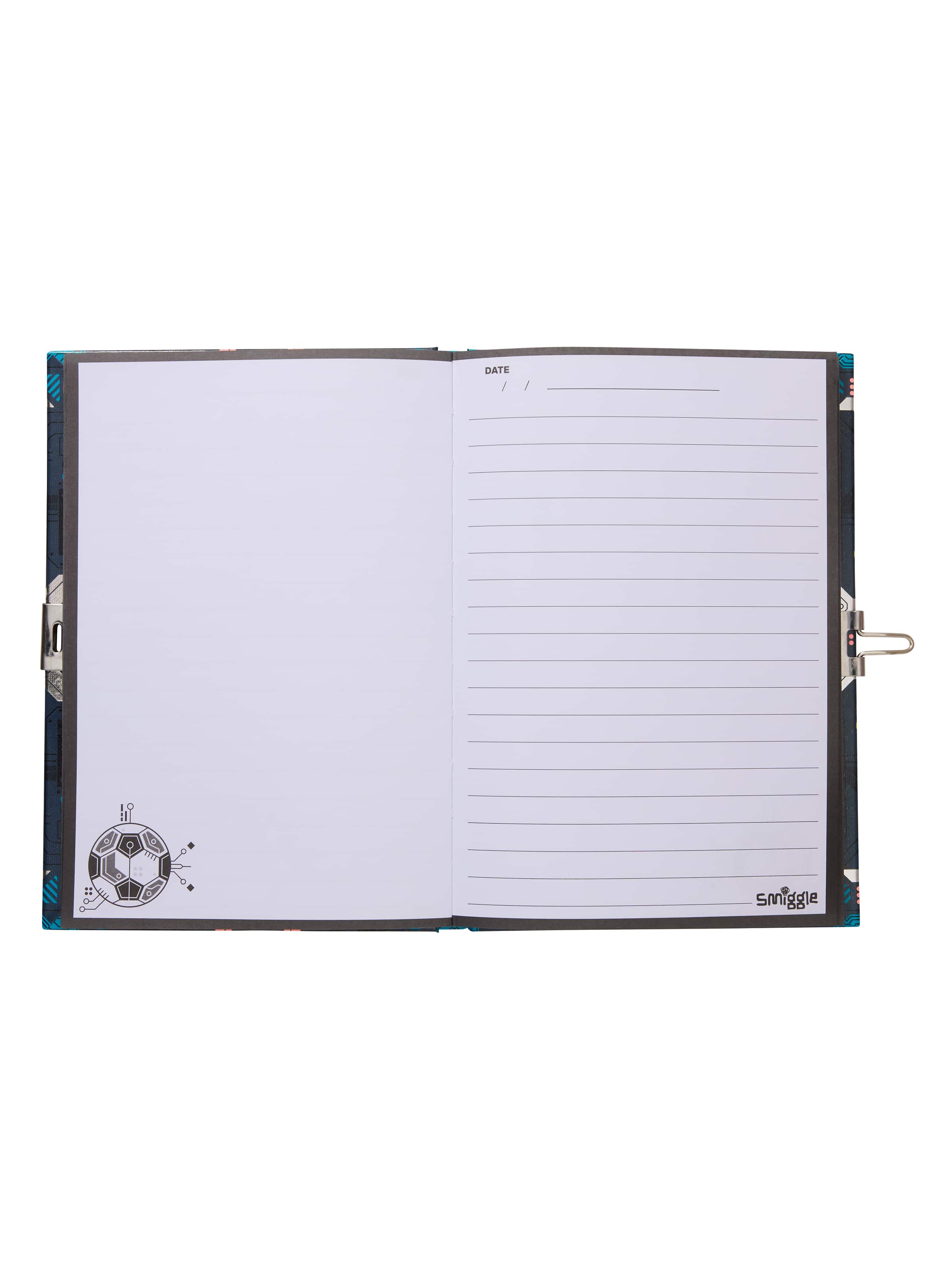 Power Play A5 Lockable Notebook
