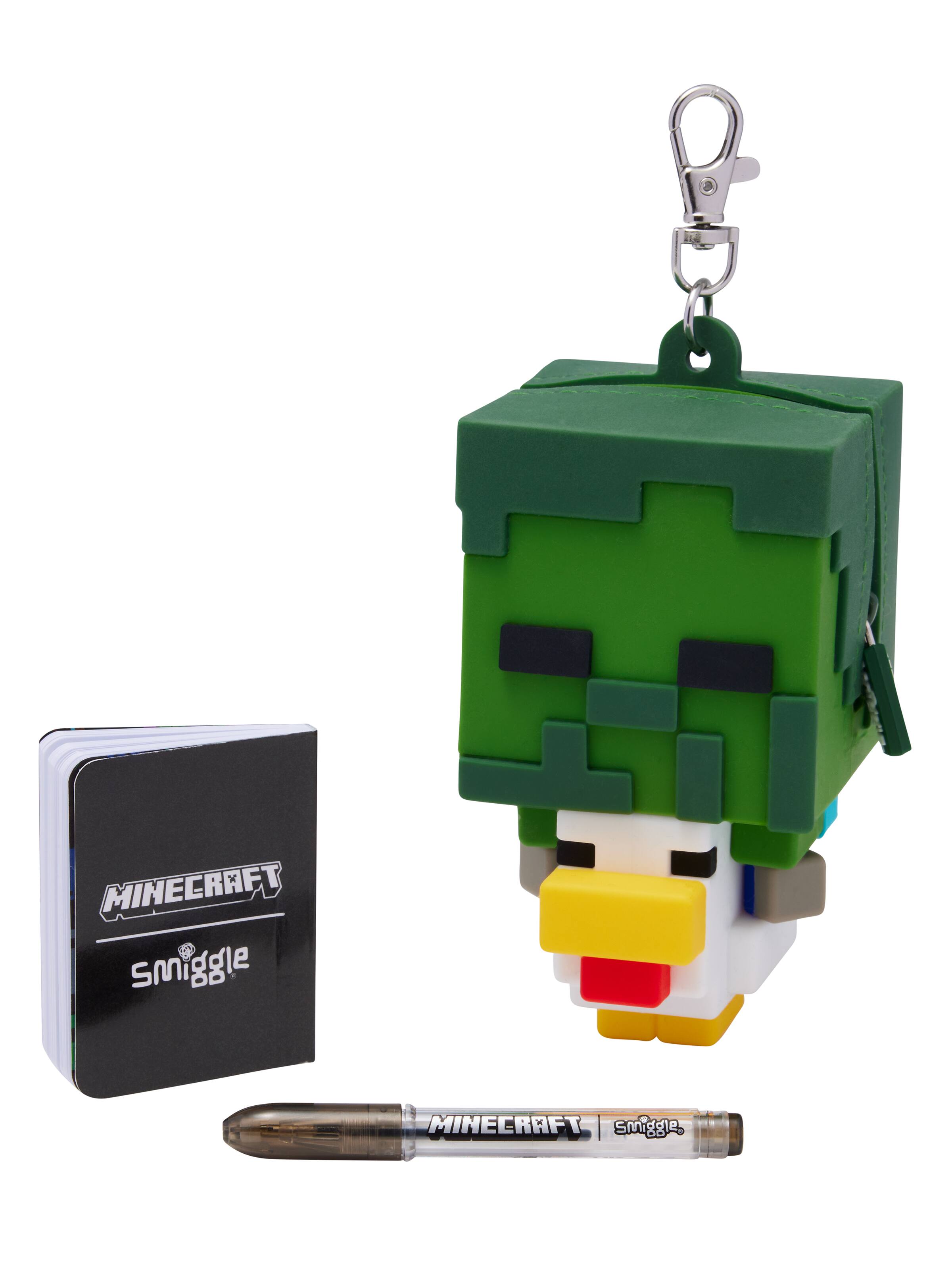 Minecraft Mini Notepad Keyring