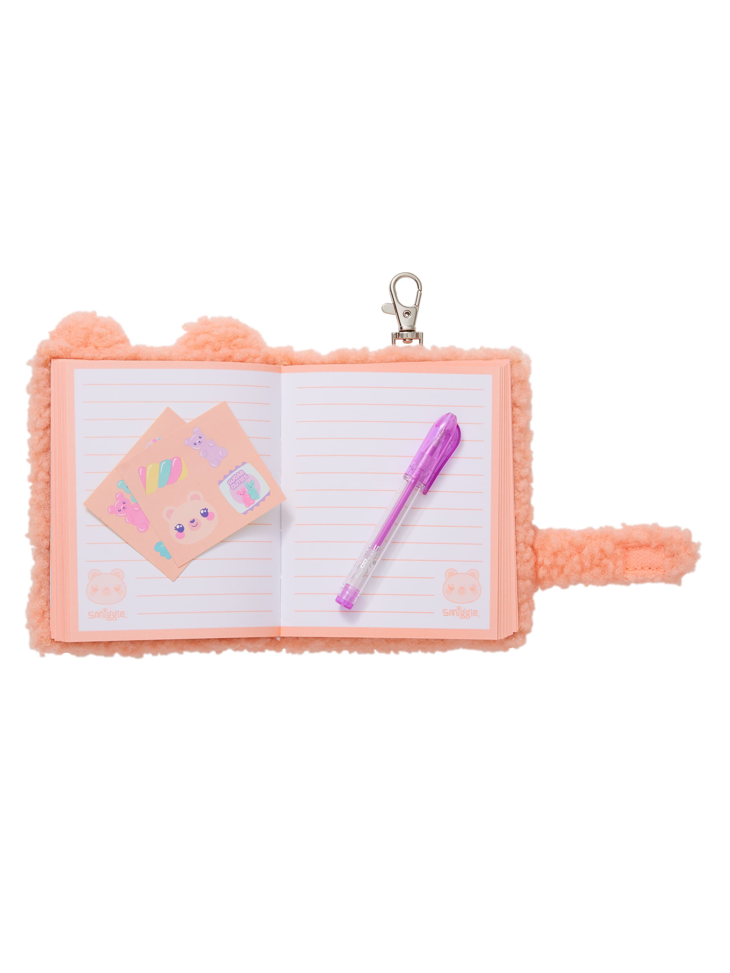 Snack Mini Pen Pal Notepad Keyring