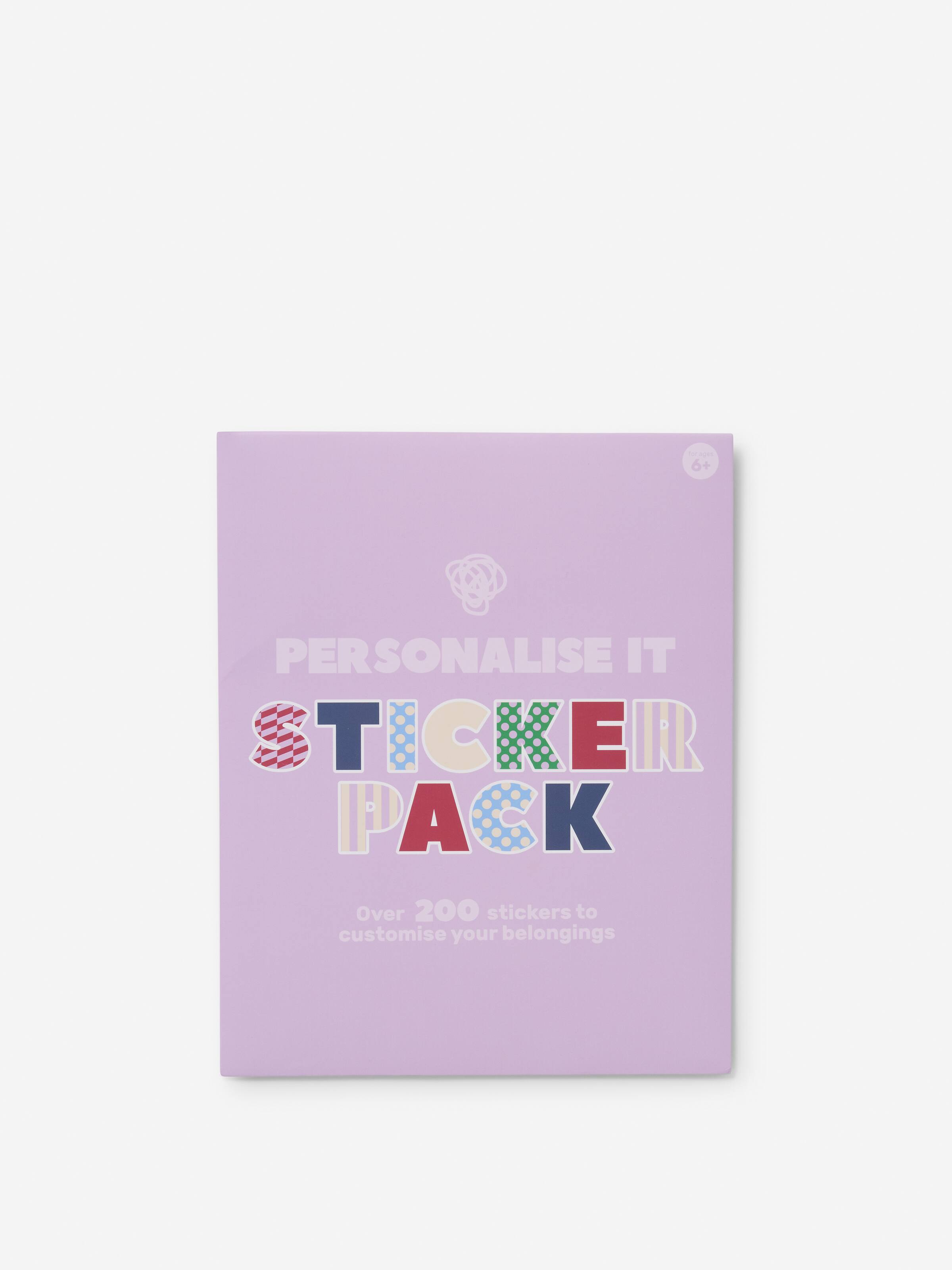 Personalise It Sticker Pack