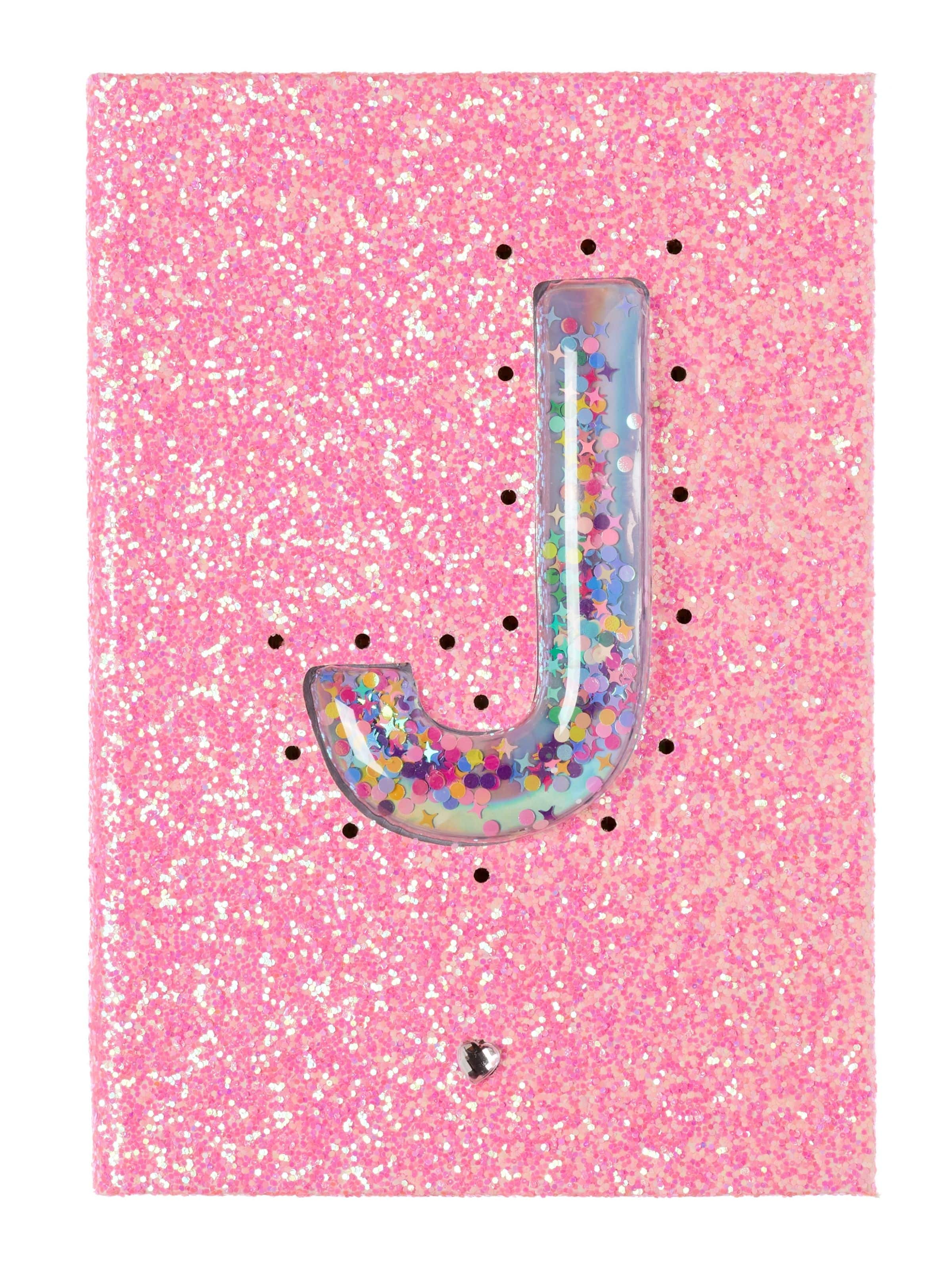Light Up Glitter Alphabet A5 Notebook