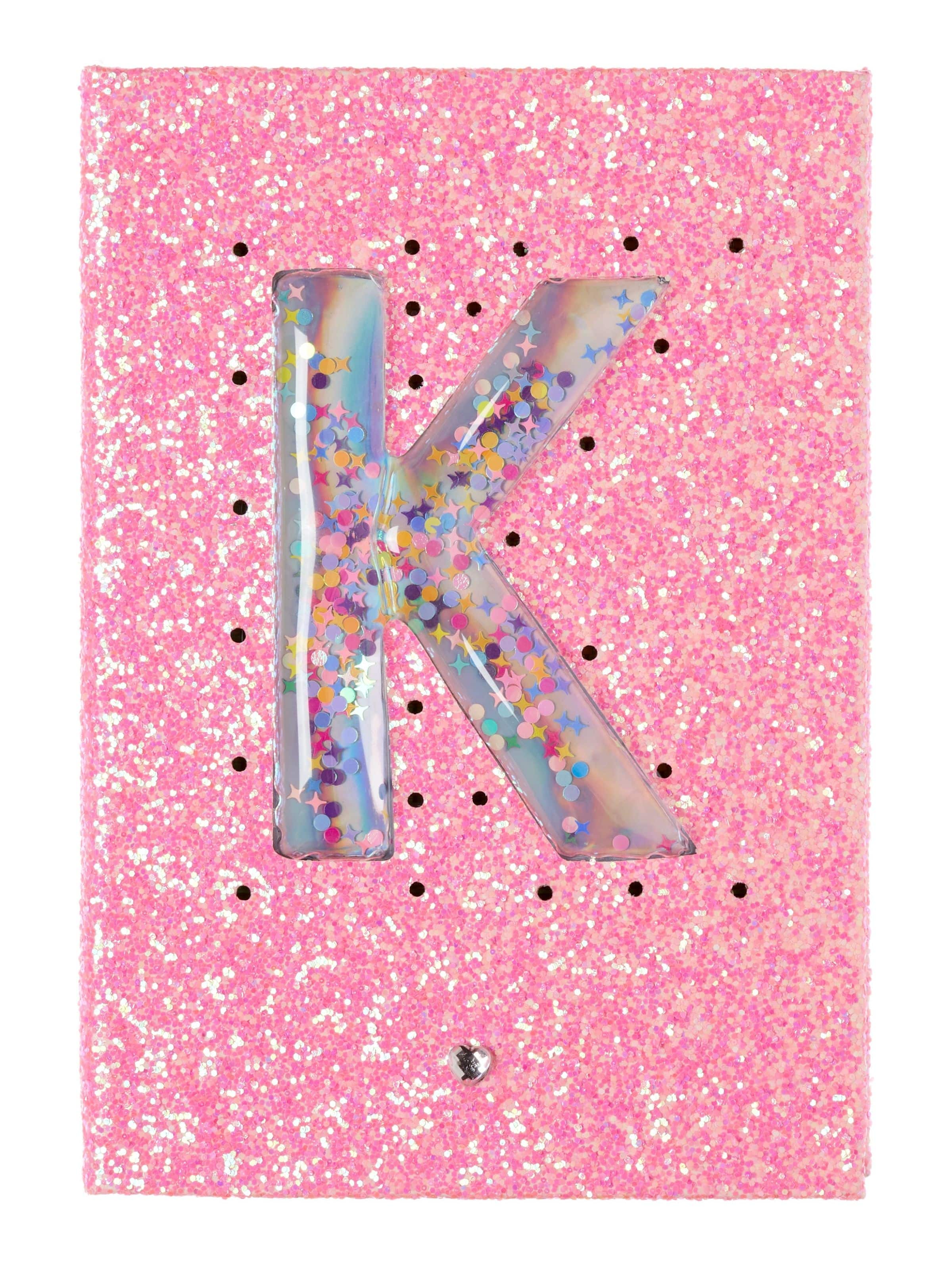 Light Up Glitter Alphabet A5 Notebook