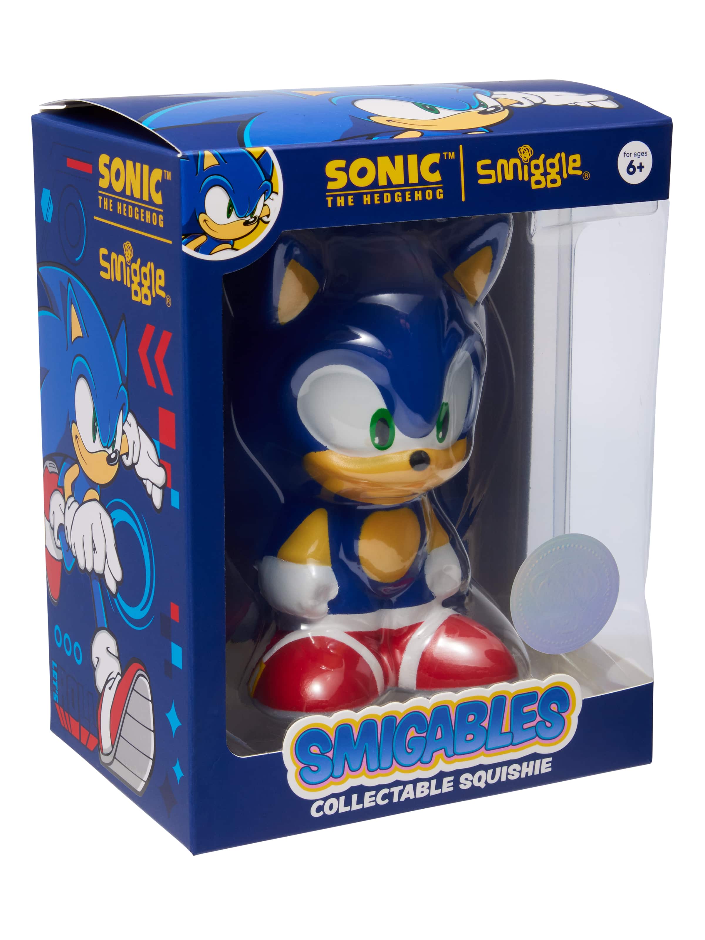 Sonic The Hedgehog Smigables Collectable Squishie