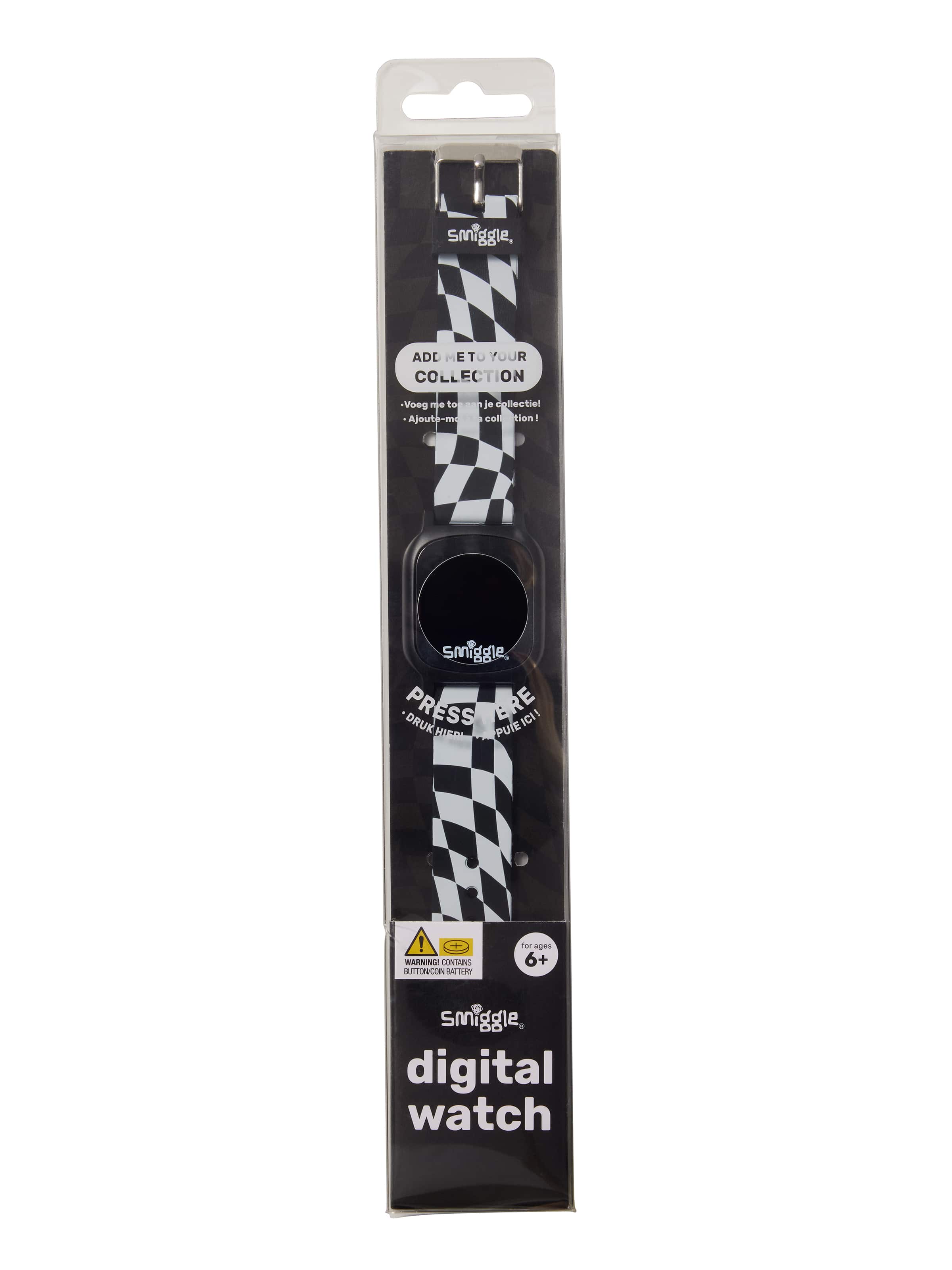 Check Light Up Digital Watch