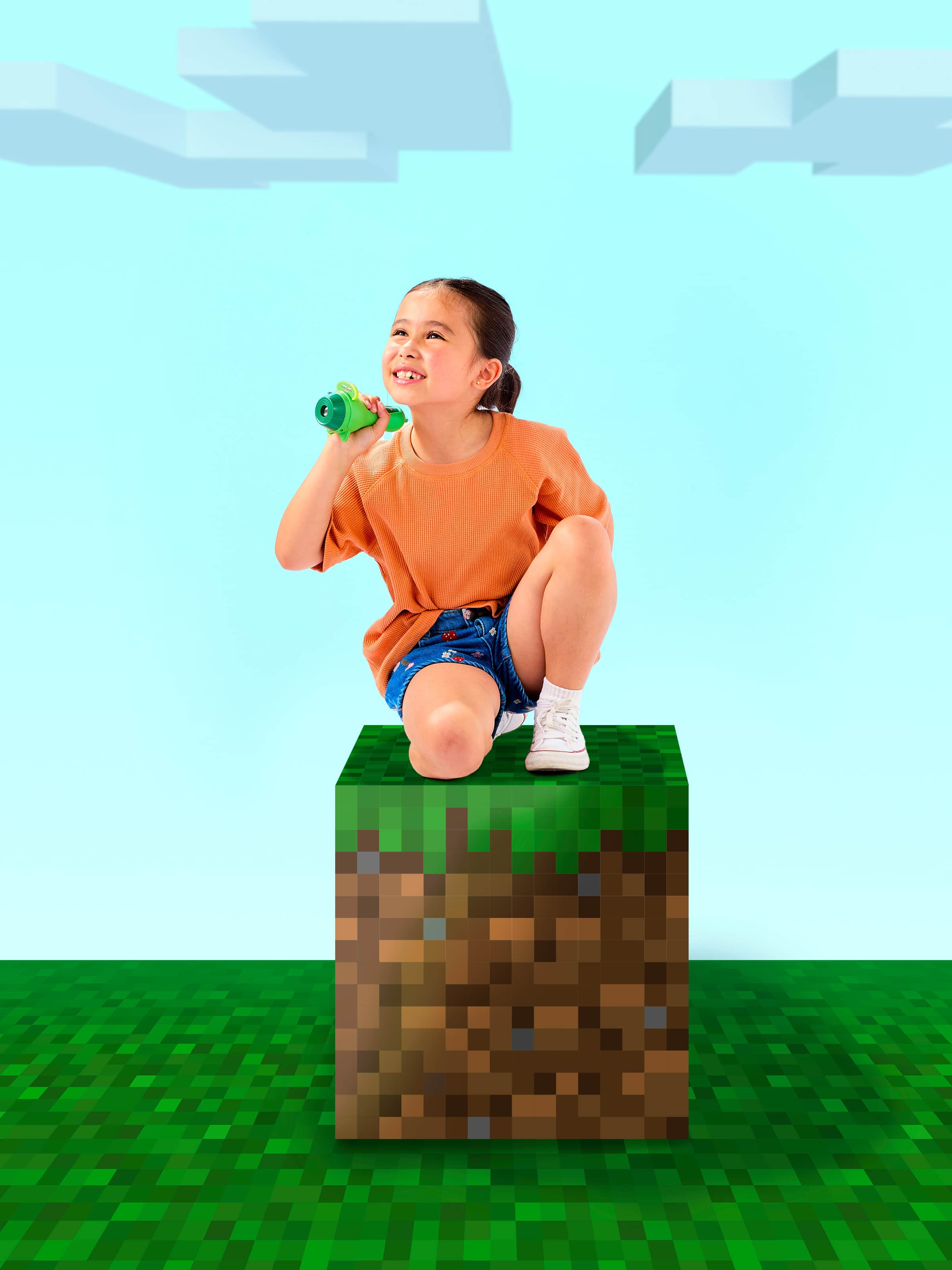 Image for Minecraft Projector Torch from Smiggle