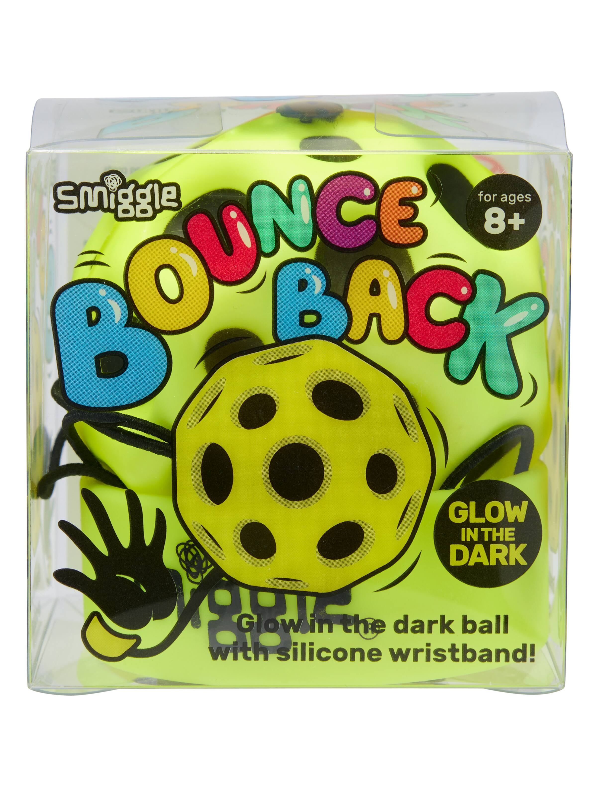 Glow In The Dark Bounce Back Ball