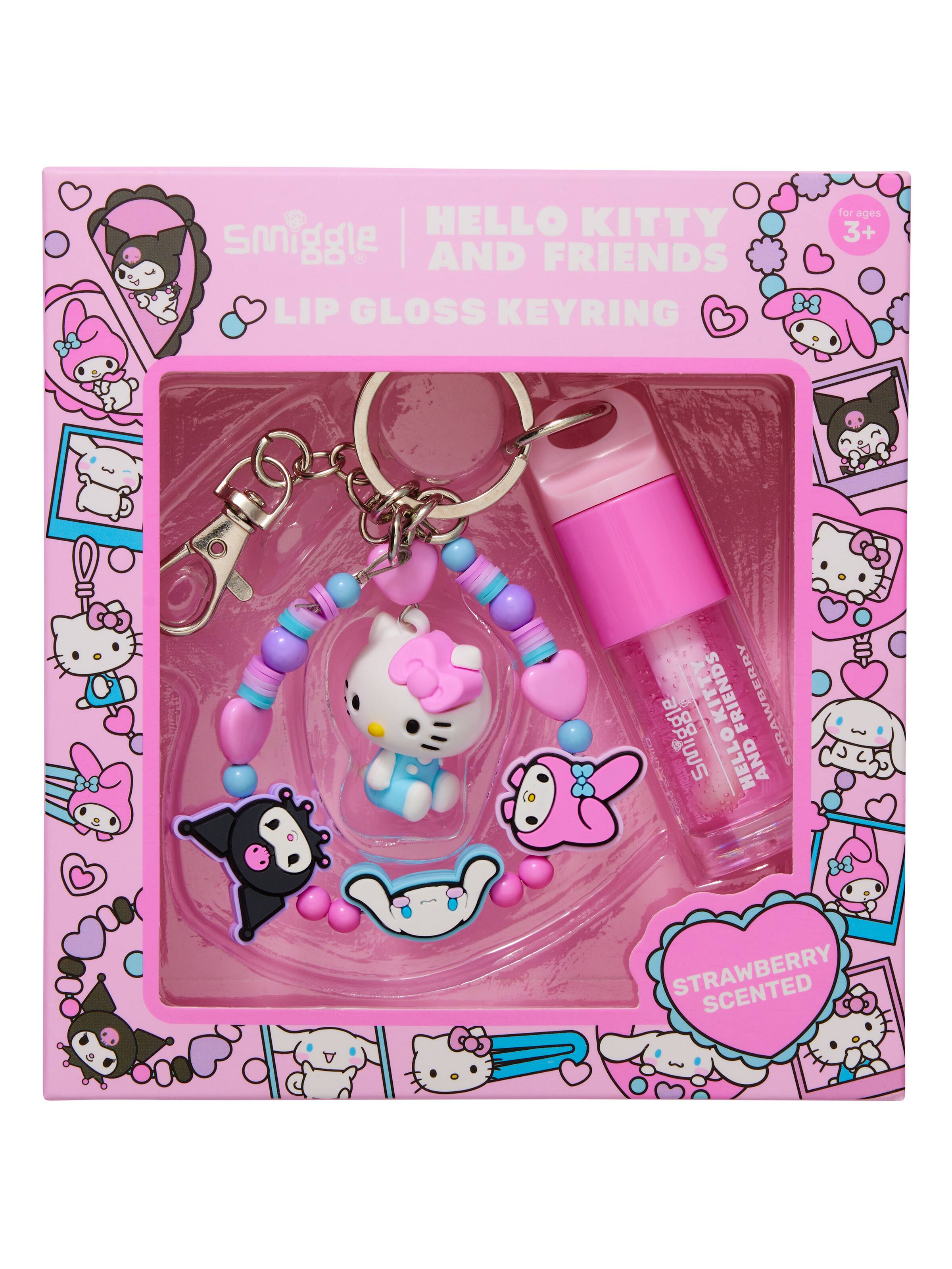 Hello Kitty And Friends Lip Gloss Keyring