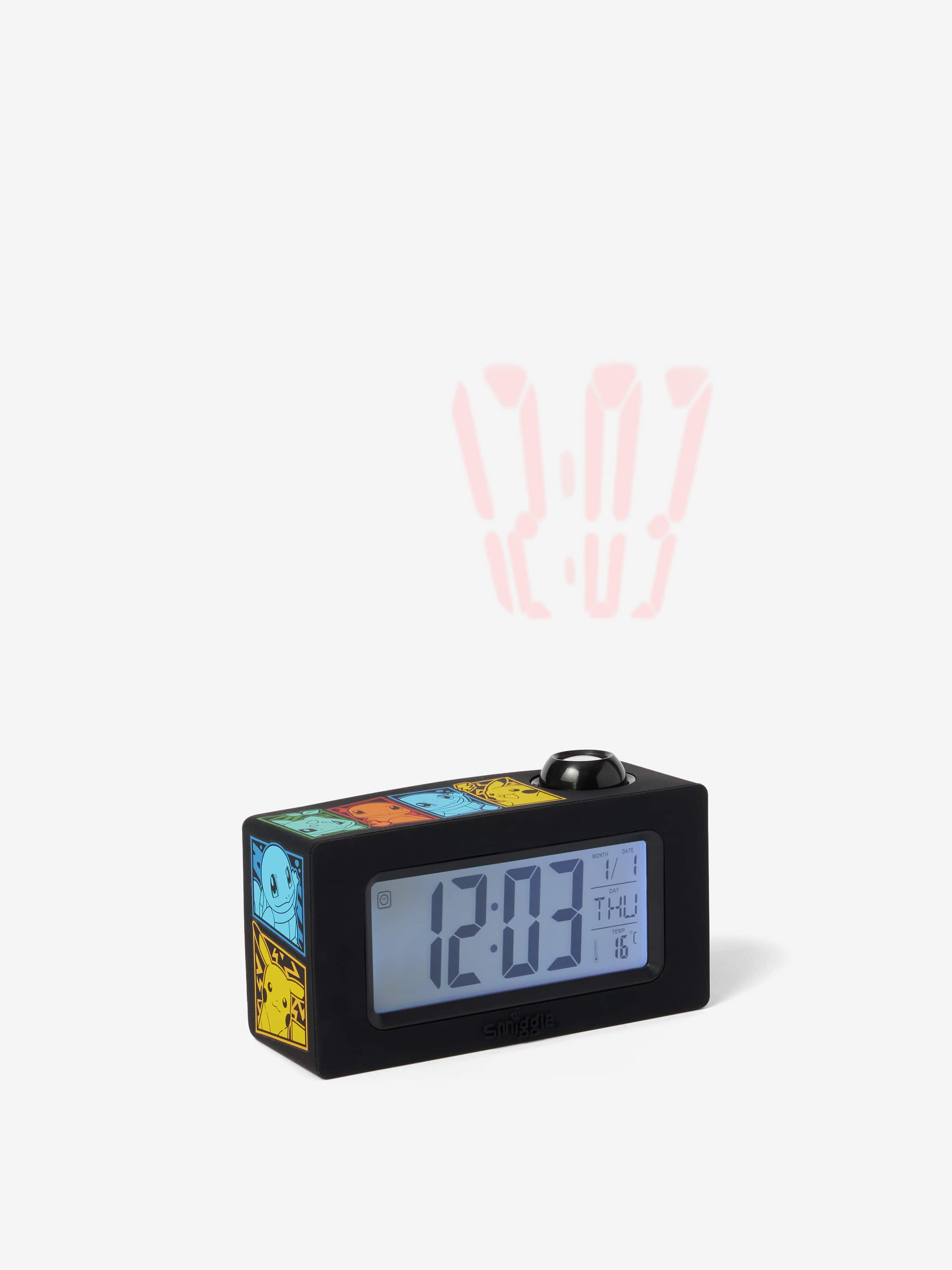 Pokemon Digital Projector Clock