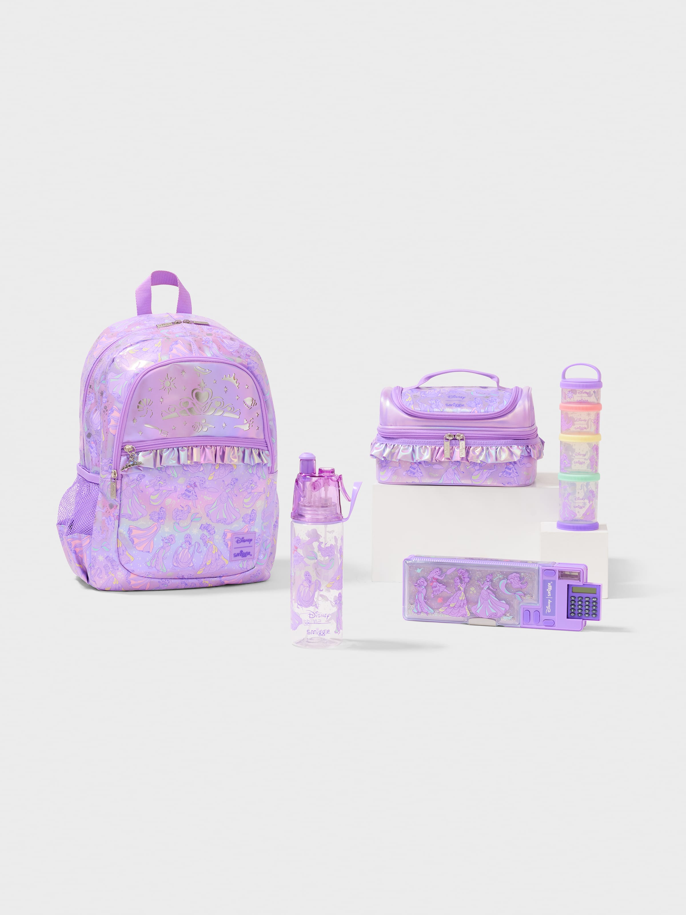 Disney Princess Snack & Stack Container Bundle