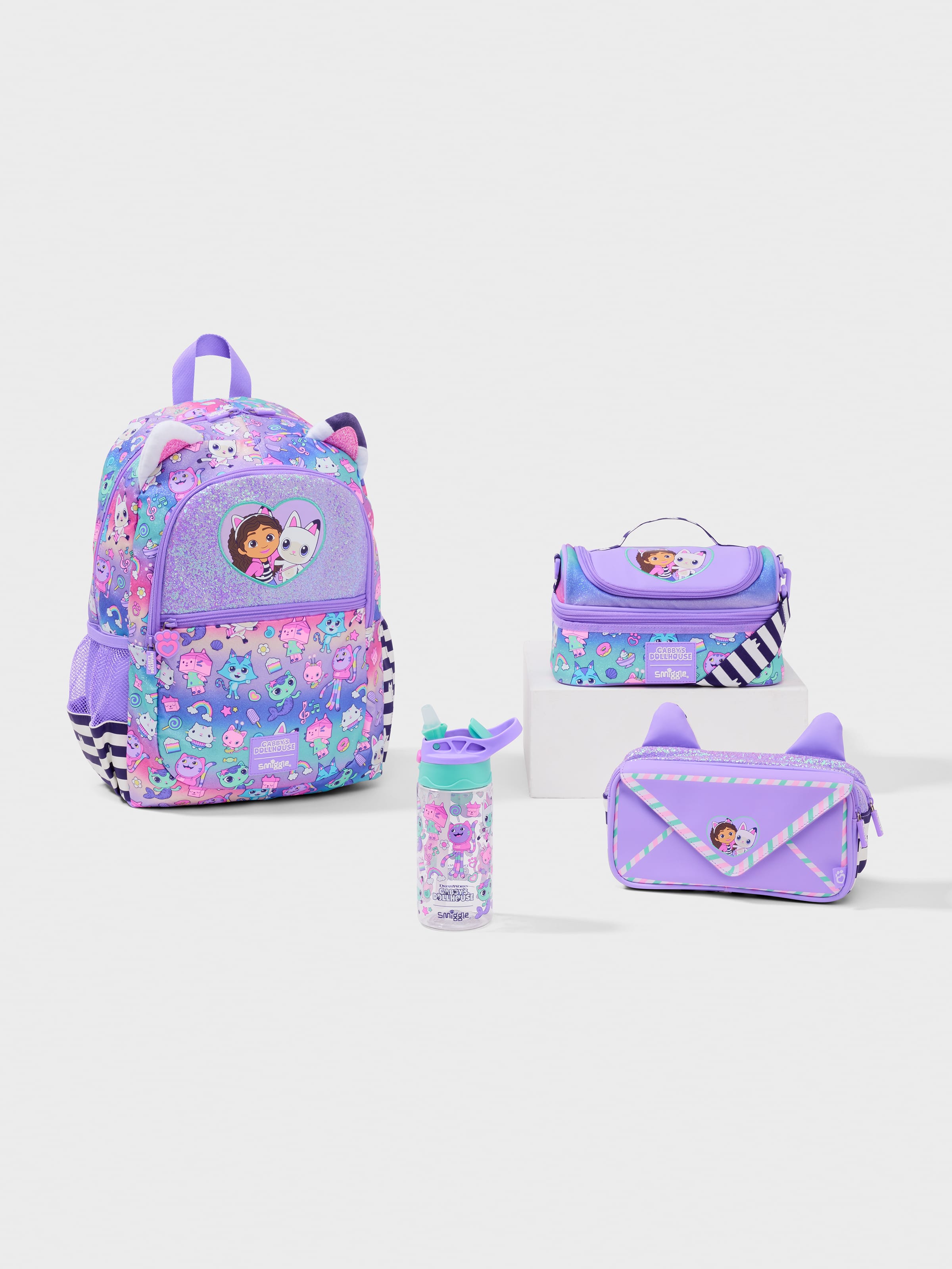 Gabby's Dollhouse Classic Plastic 4 Piece Bundle