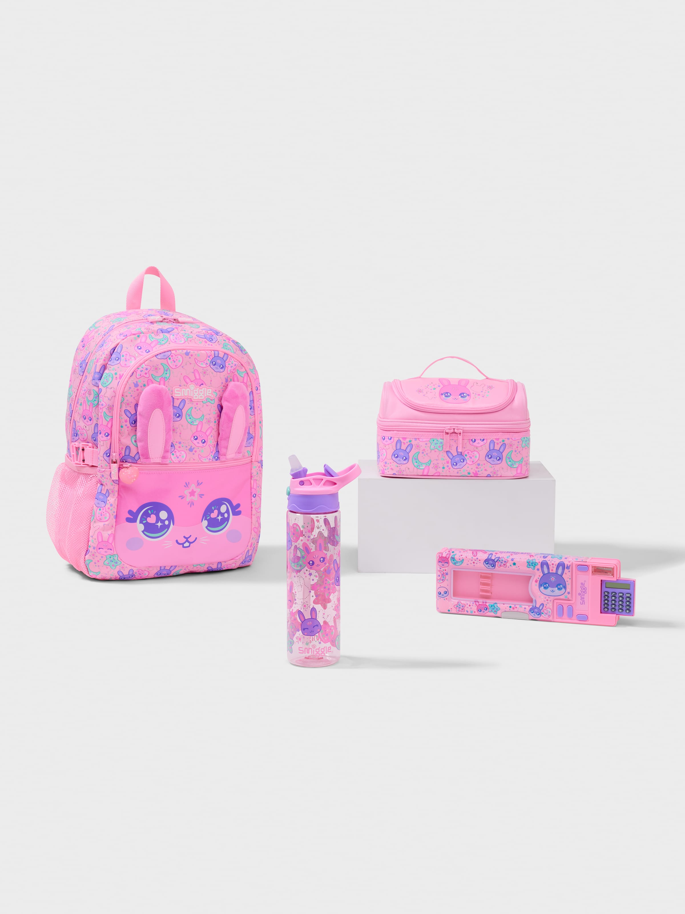 Image for All Stars 4 Piece Plastic Bottle Bundle from Smiggle