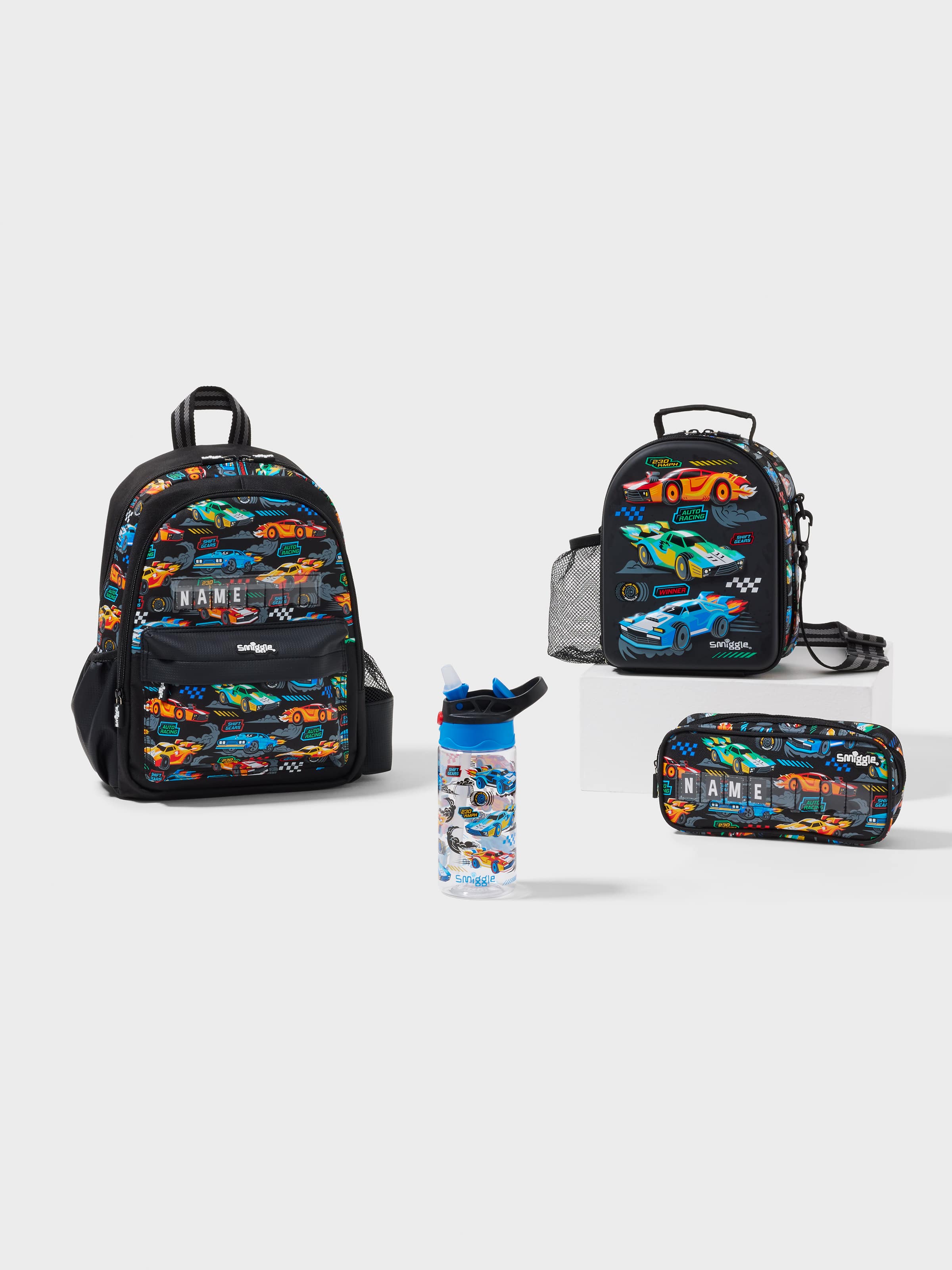 Curious 4 Piece Junior Id Backpack Bundle