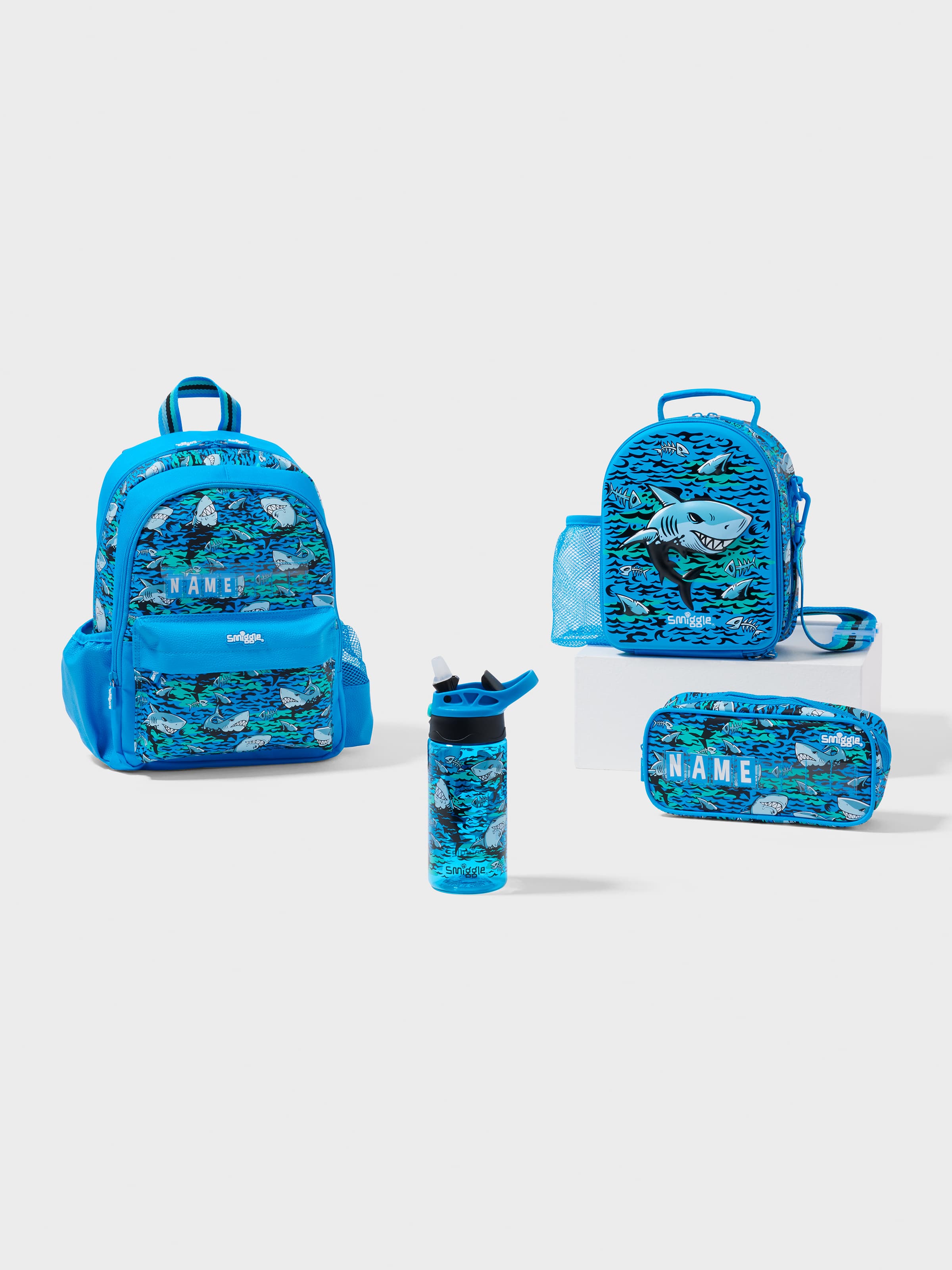 Curious 4 Piece Junior Id Backpack Bundle